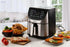 Ariete 4628 AIRY FRYER Metal Air Fryer with Large 7L basket & 12 pre-set programs, Suitable for fried fish, meat, croquettes, chips and breaded foods - Safqqa