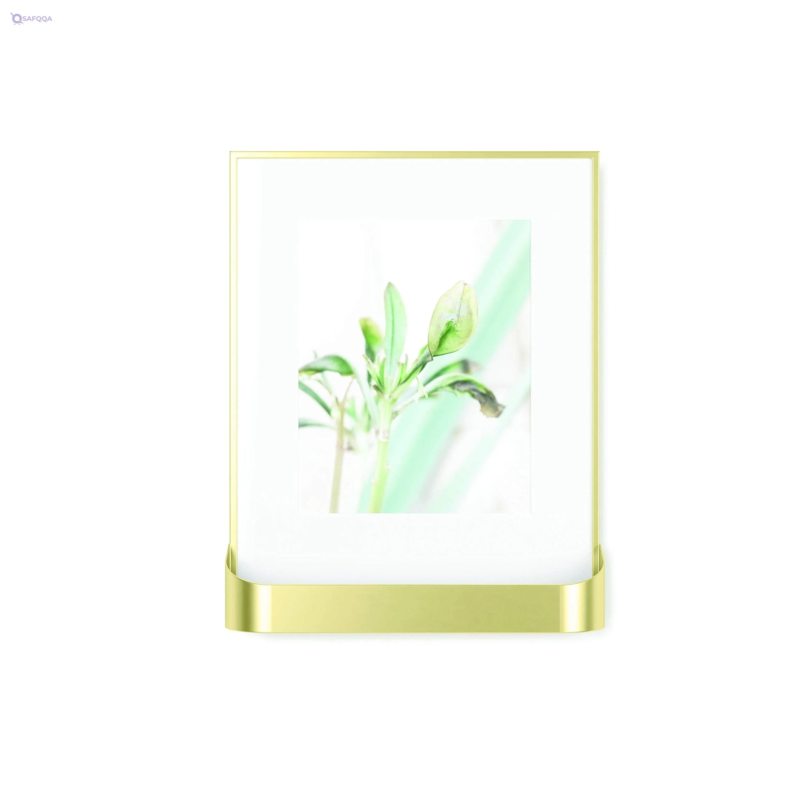 Umbra Wall Frames Made of Iron with Matte Brass Finish - Safqqa