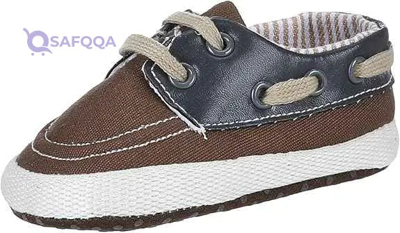 Mix & Max Boys' Side Eyelets Lace-Up Shoes - Safqqa