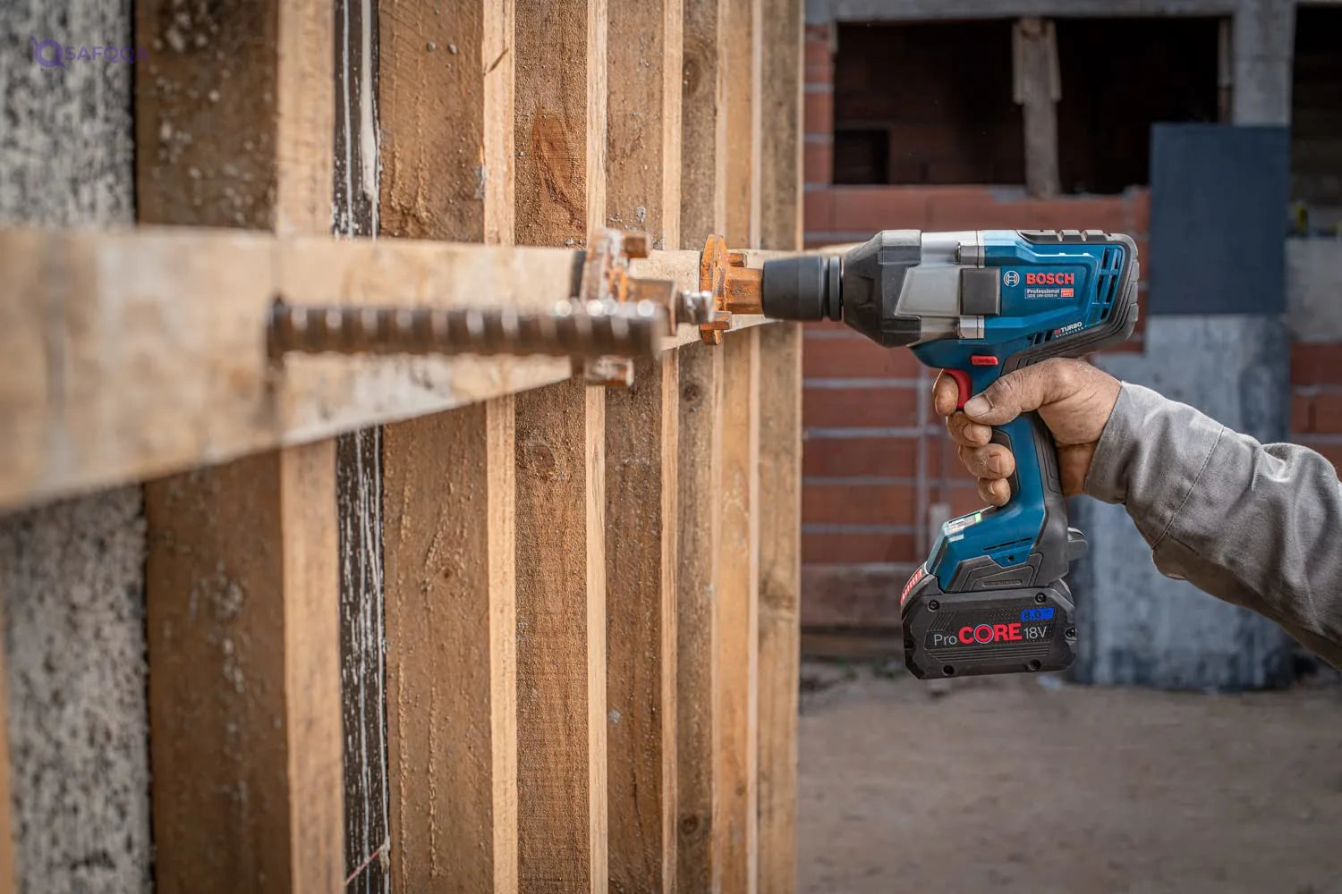 Bosch Professional GDS 18V Cordless Impact Wrench - Safqqa