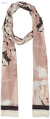 EL Modather Chiffon printed Scarf for women 75cm*195cm - Safqqa Egypt