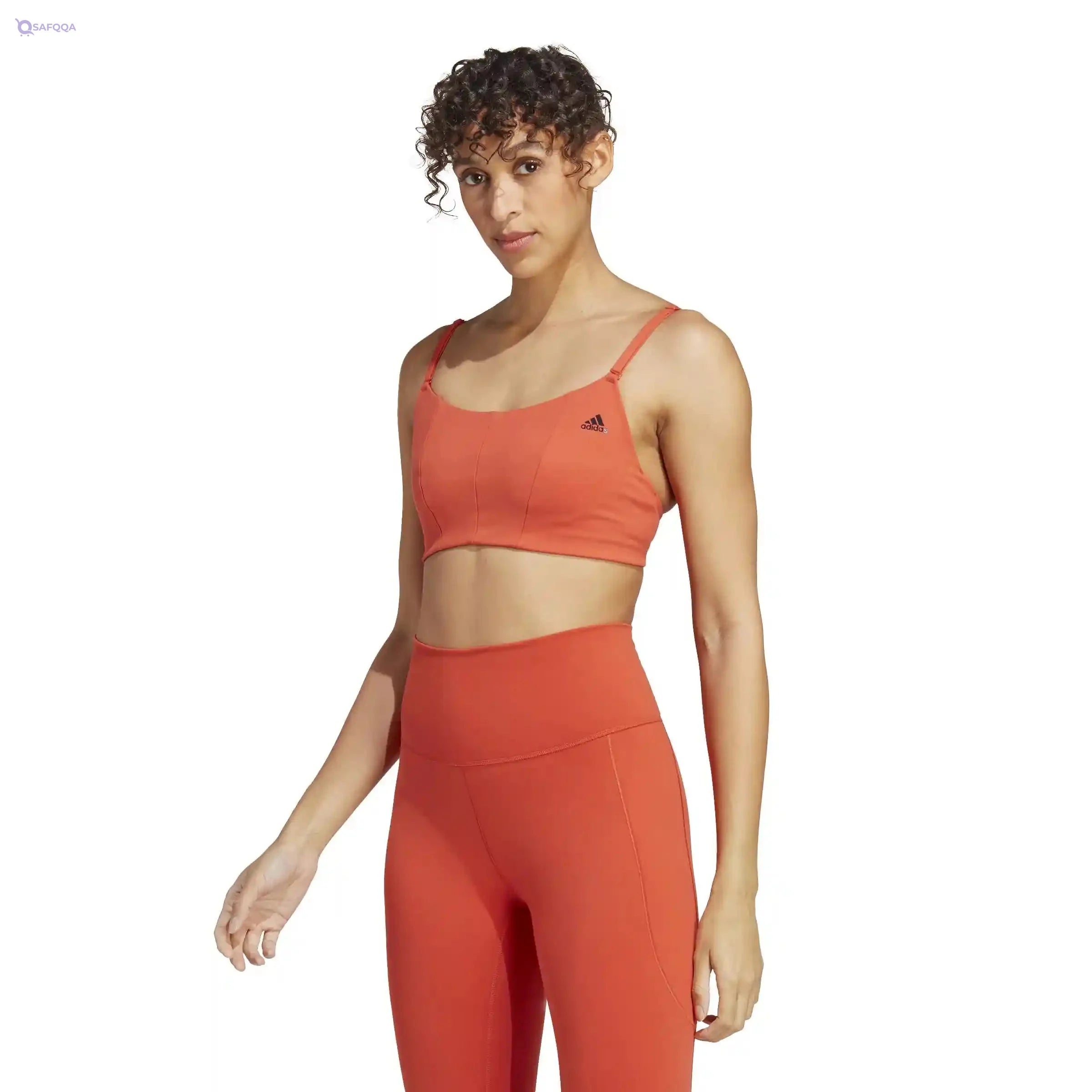 adidas Women Yoga Studio Light-Support Bra TRAINING BRA for Women Sports Bra - Safqqa
