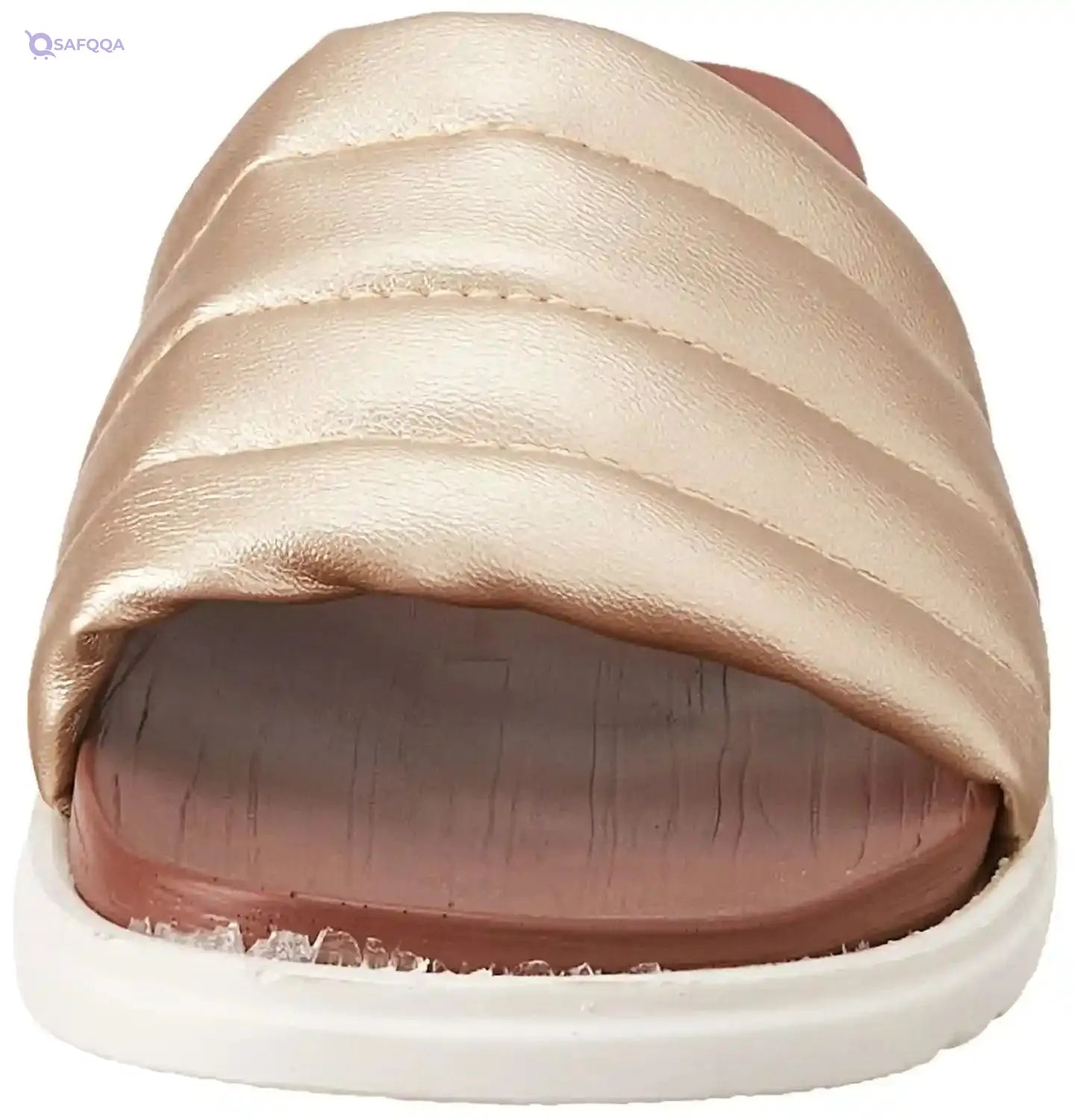 Club Aldo Quilted Round Toe Slides for Women - Safqqa Egypt
