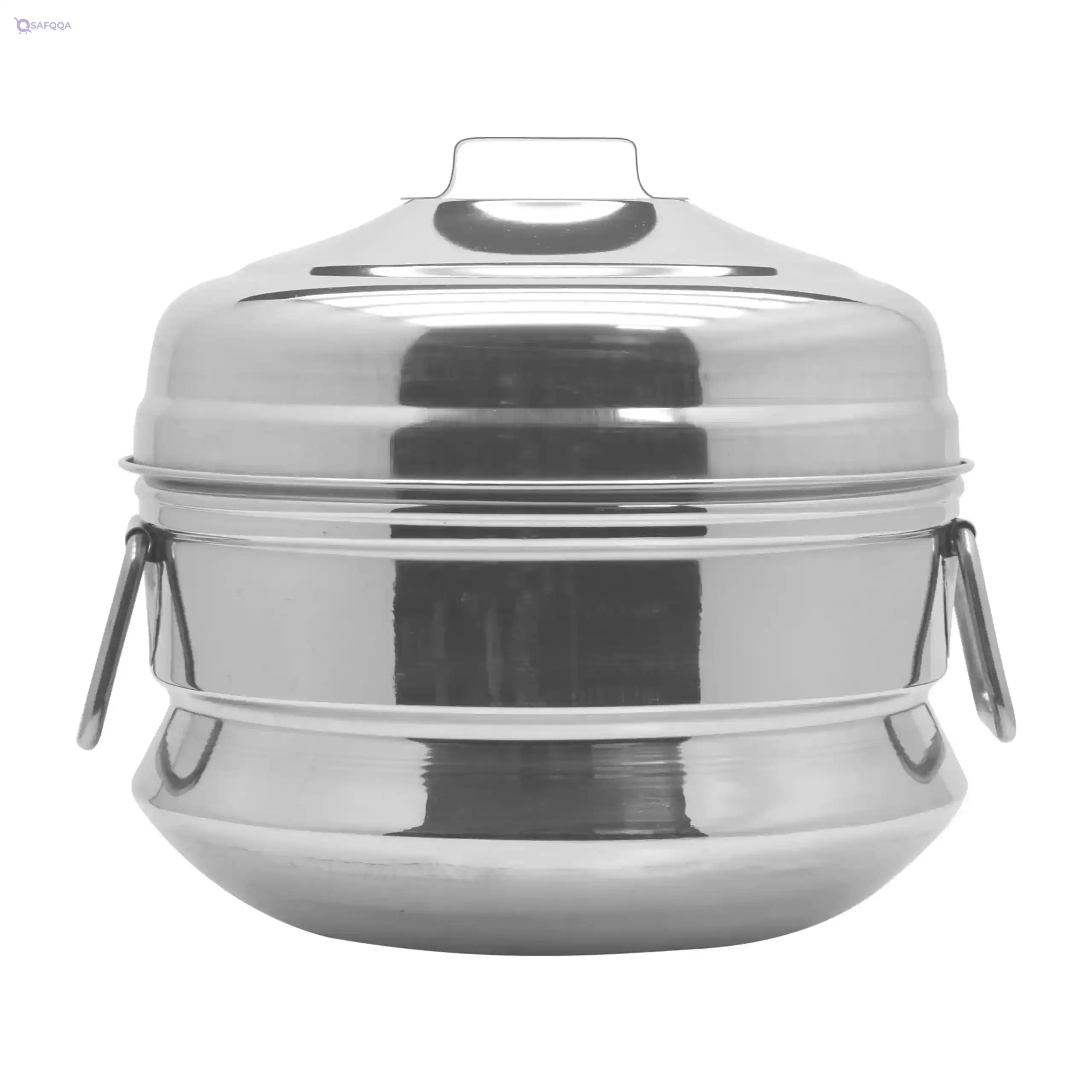 Raj Steel Idli Cooker – Small, 23 cm - Safqqa