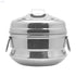 Raj Steel Idli Cooker – Small, 23 cm - Safqqa
