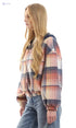 Ravin 95900 Hooded Neck Plaids Sweatshirt, - Safqqa