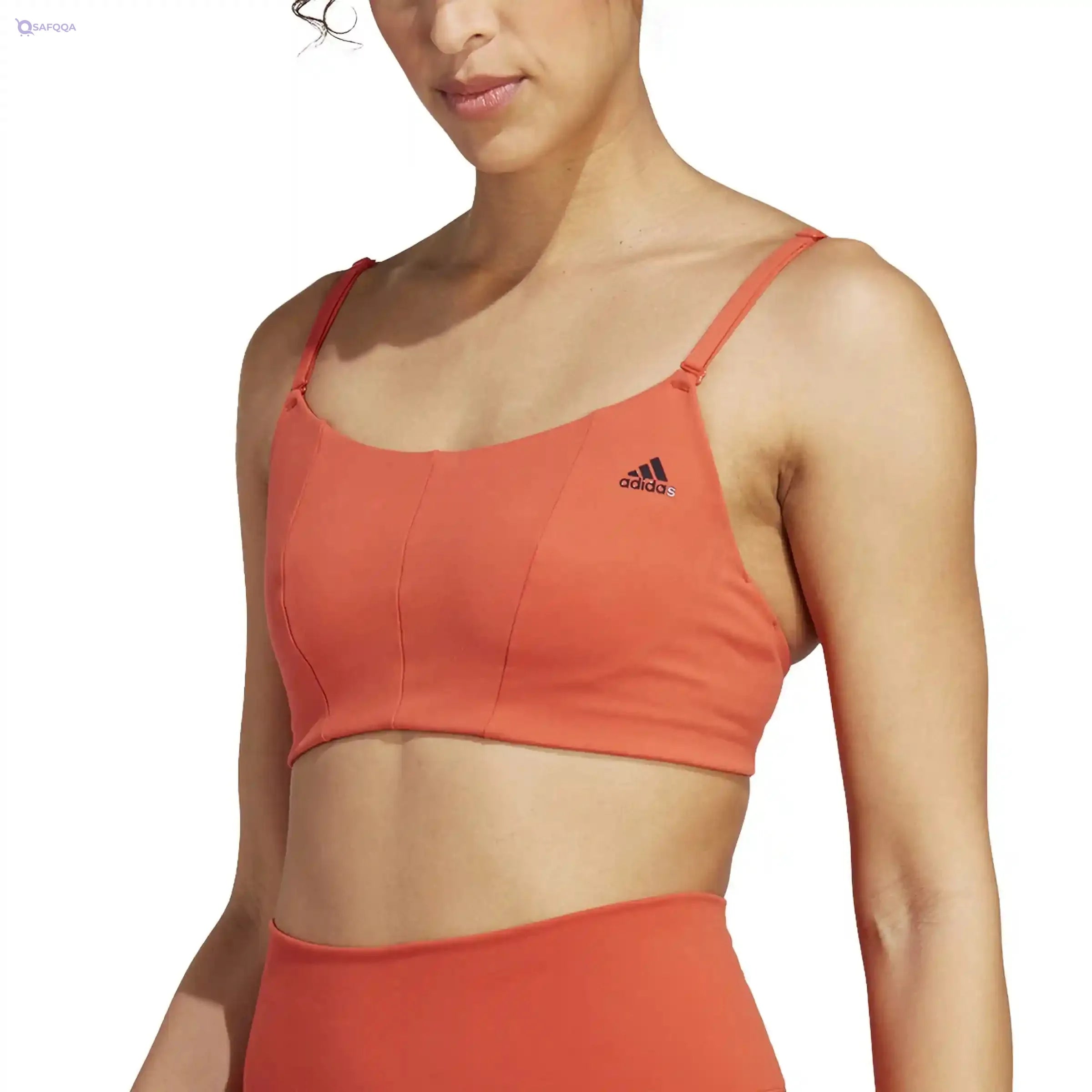 adidas Women Yoga Studio Light-Support Bra TRAINING BRA for Women Sports Bra - Safqqa