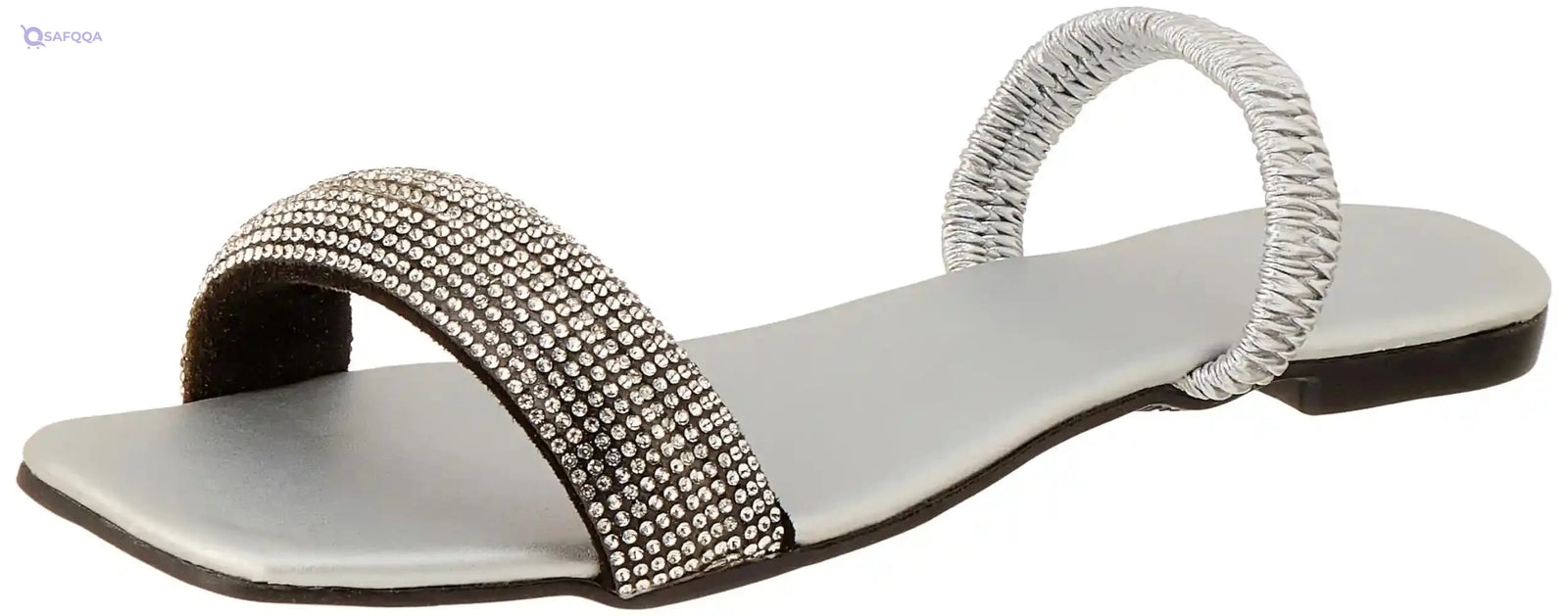 OX womens OX Faux Leather Slides For Women OX1029 Flip-Flop - Safqqa