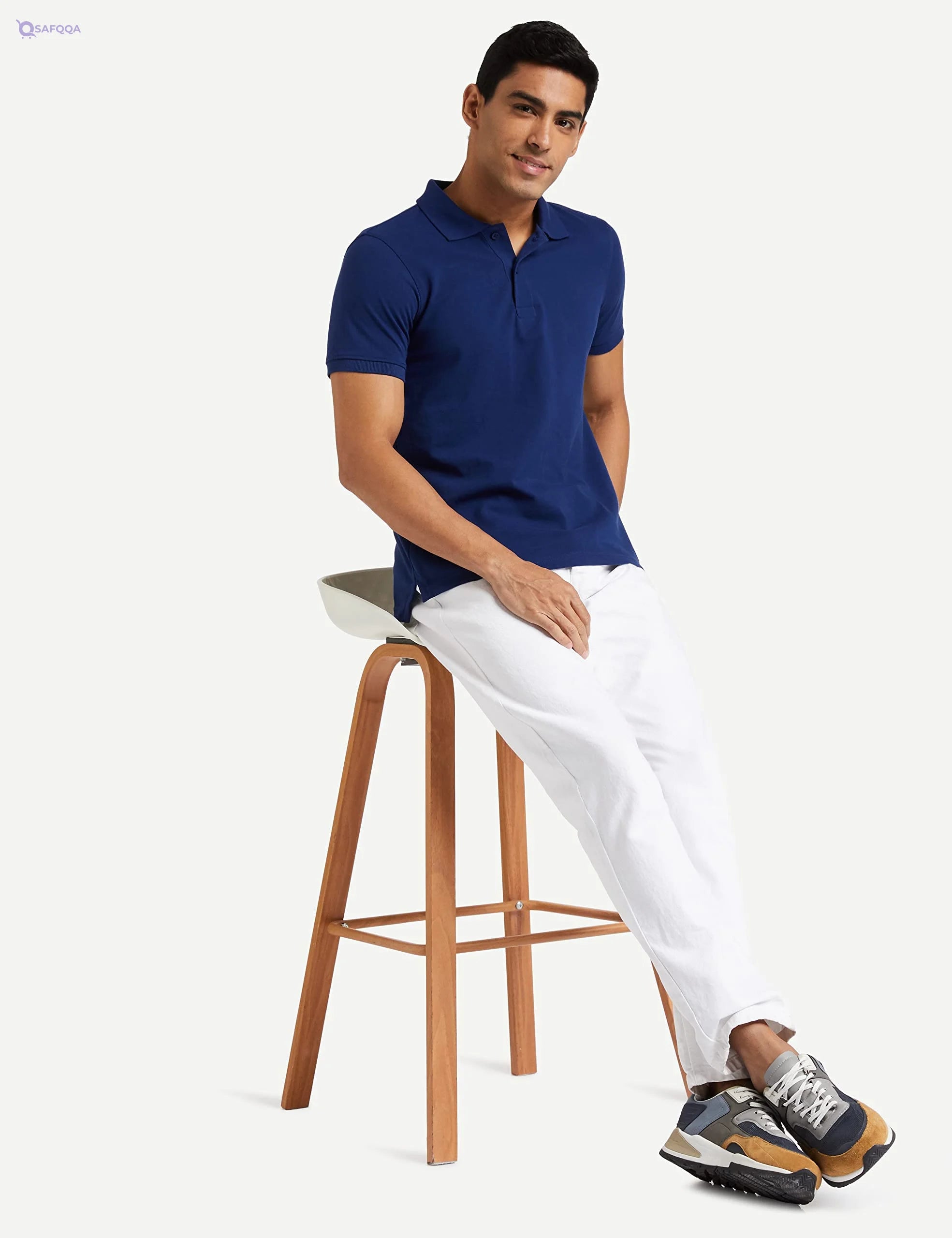 Generic T-Shirts For Men Soft and breathable fabric for all-day comfort - Safqqa