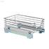 Household Essentials C1217-1 Glidez Sliding Organizer - Pull Out Cabinet Shelf - Chrome - 11.5 Inches Wide - Safqqa