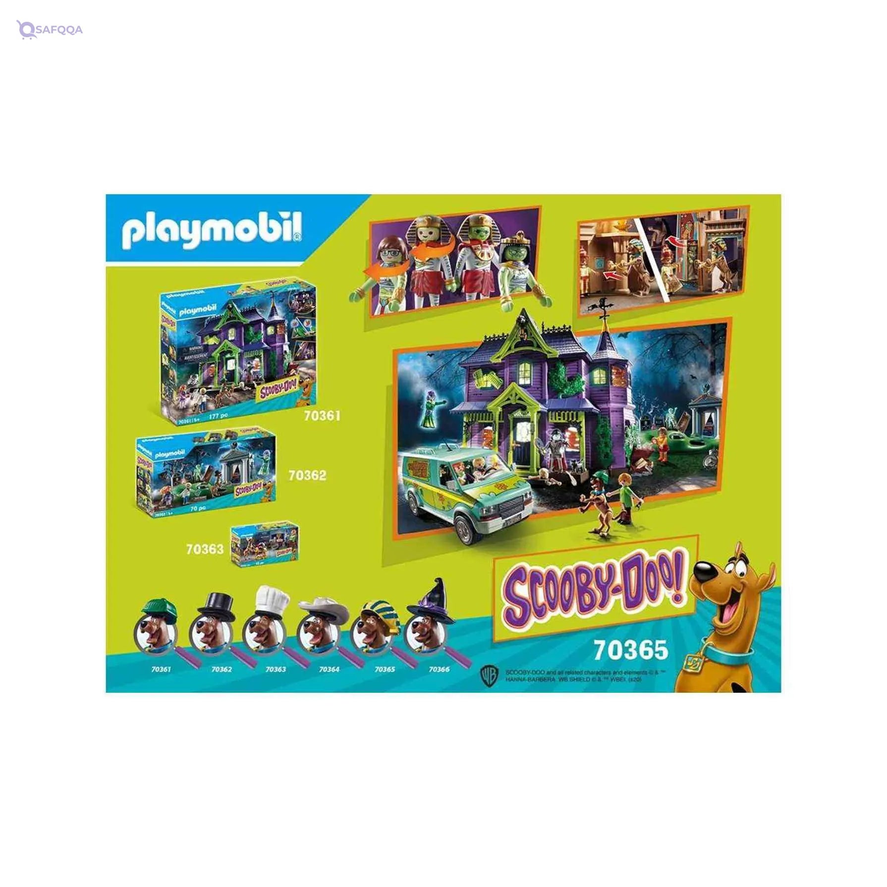 Playmobil SCOOBY-DOO! 70365 Adventure in Egypt, for Children Ages 5+ - Safqqa Egypt