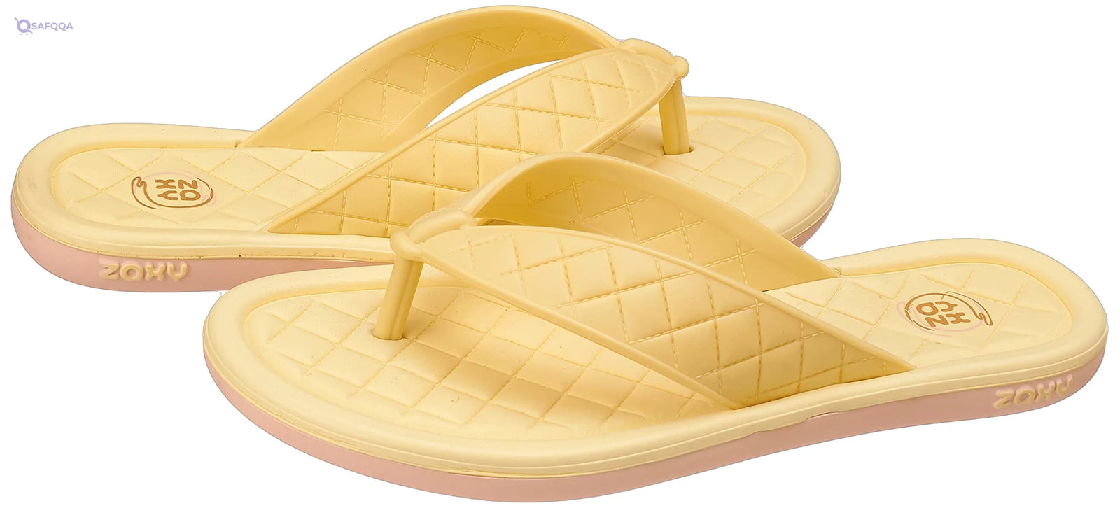Zaxy Women’s Rubber Flip Flops – Soft & Comfortable - Safqqa