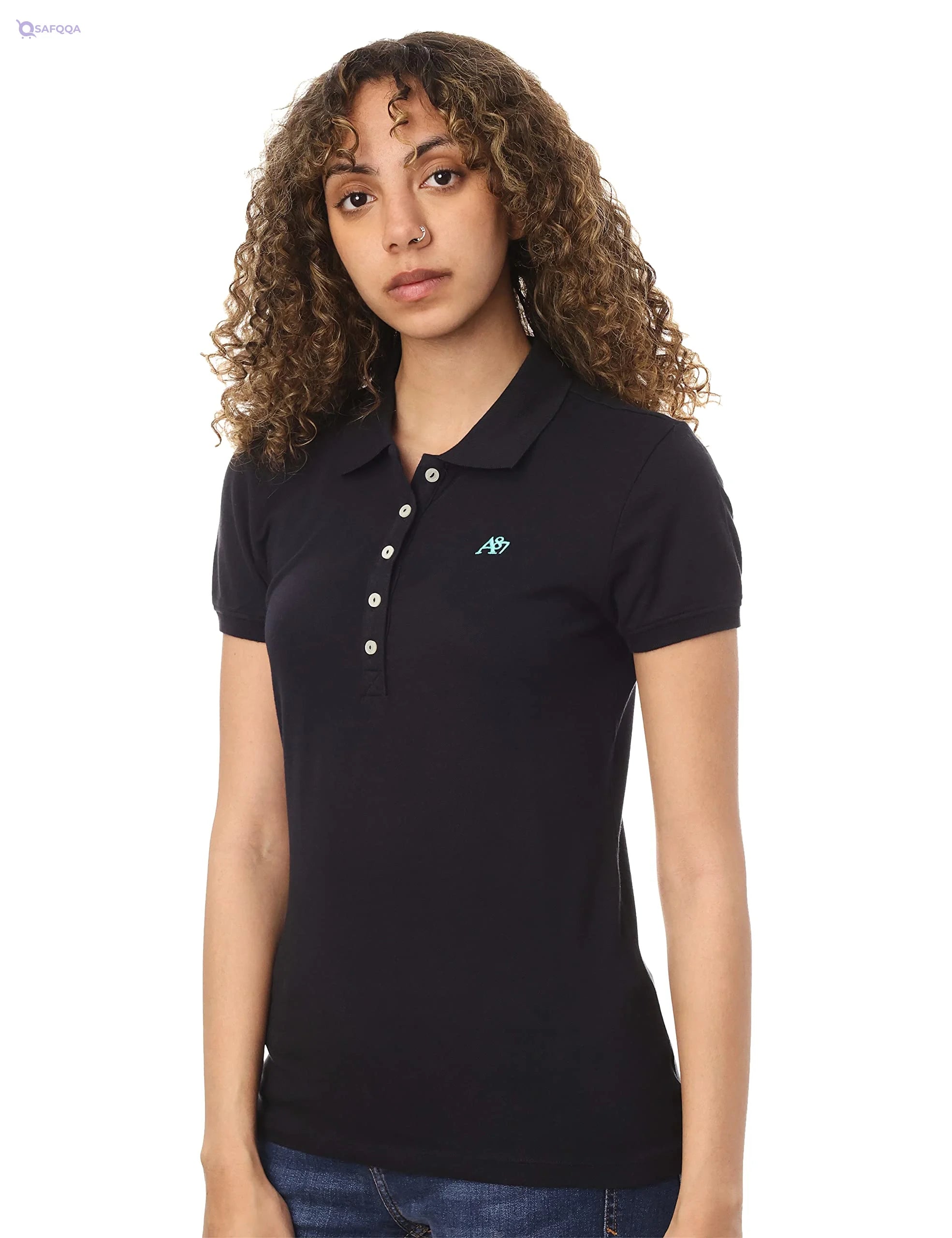 Aeropostale T-Shirts For Womens , Black Modern and stylish casual design - Safqqa