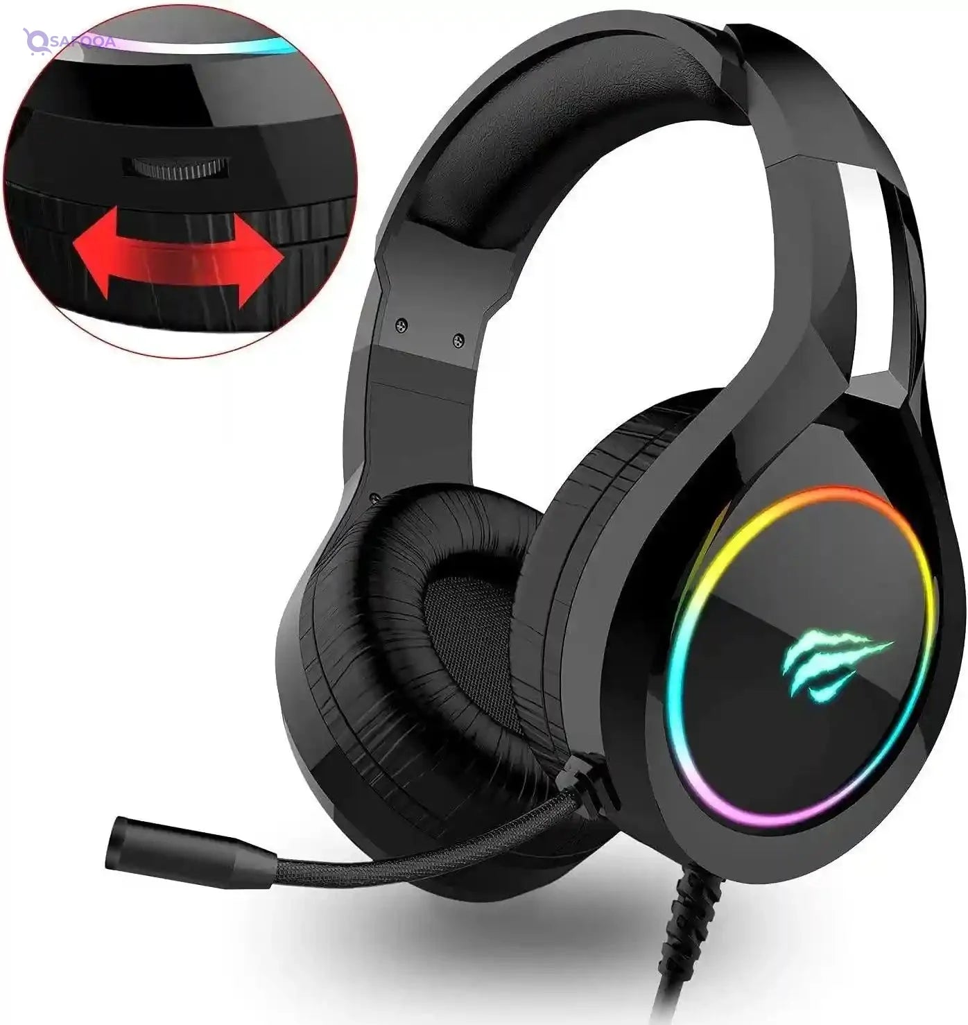 HAVIT HV-H2232D E-Sports Gaming Headphone - Safqqa