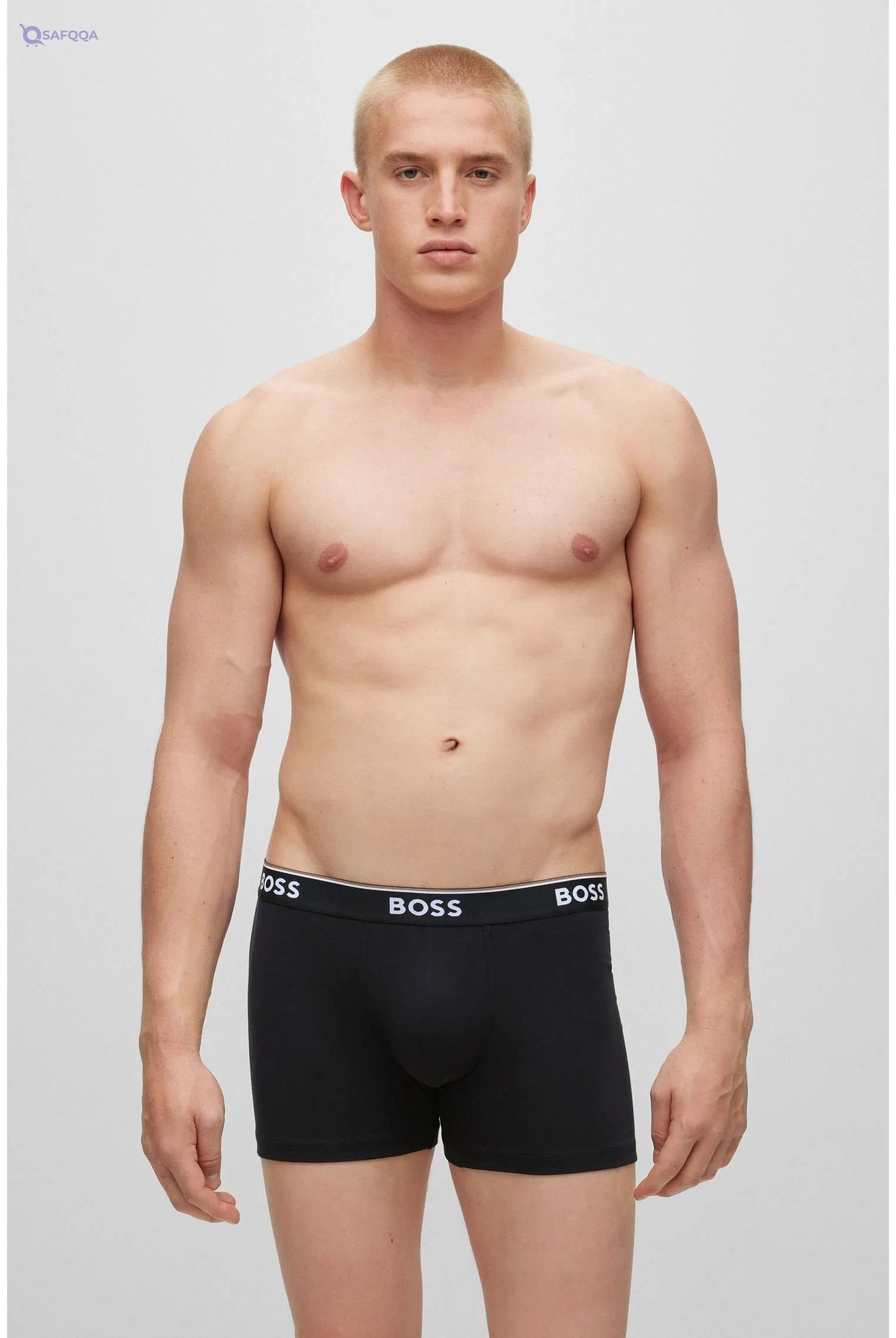 Boss Boxer For Men - Pack of 3 Soft and breathable fabric - Safqqa