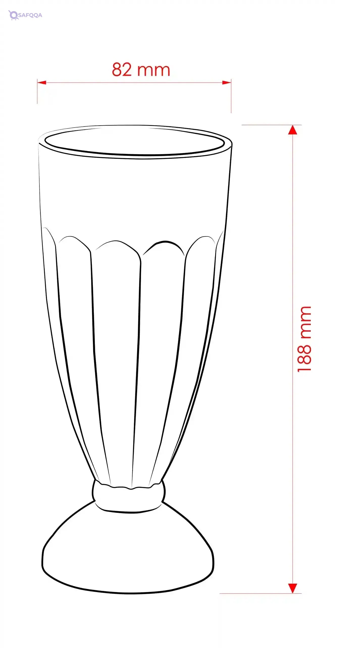 Mintra Home Unbreakable Cups and Tumblers 4pk (Bold Collection) (Saffron, Ice Cream Float Cup - 440ml (14oz)) - Safqqa