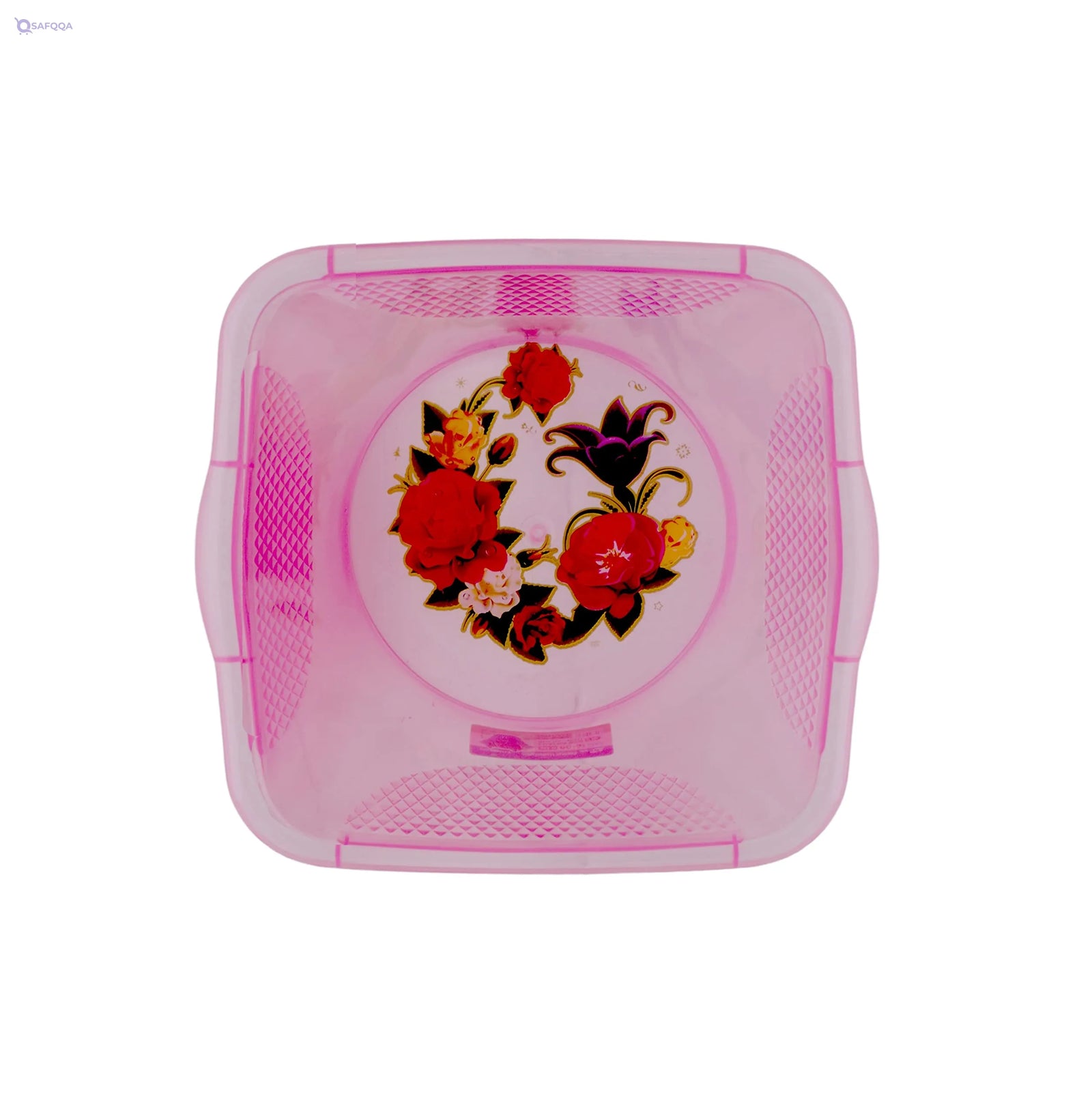 Khorshid Plastic Fruit Plate 5 Liter - Multi Color - Safqqa