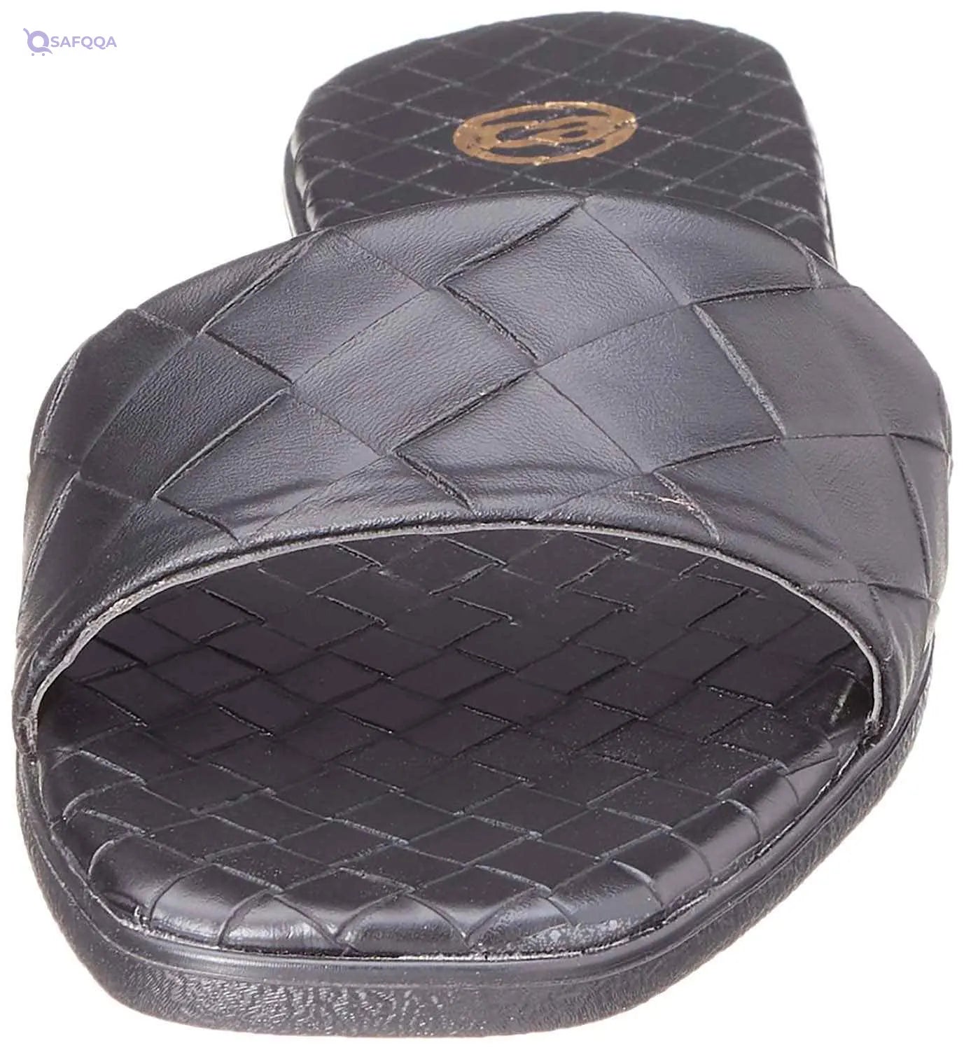 Club Aldo Square-Toe Basket-Weave Slide Slippers For Women - Safqqa Egypt