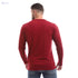 Offcliff Men’s Plain Long Sleeve Crew Neck Shirt - Safqqa