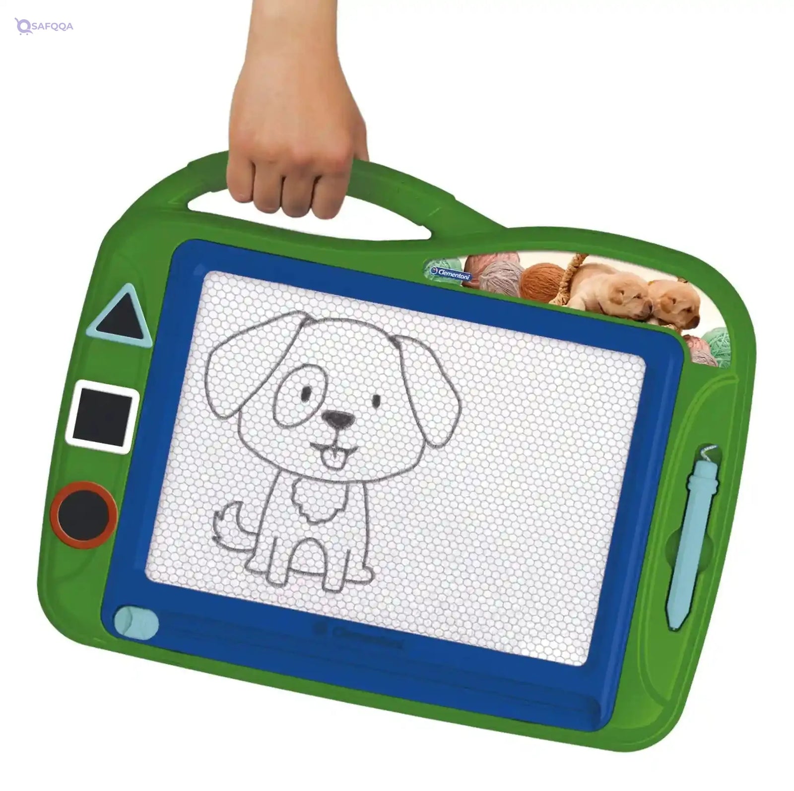 Clementoni Magic Slate for Babies - Animal Themed, Multi-Colored - Safqqa Egypt