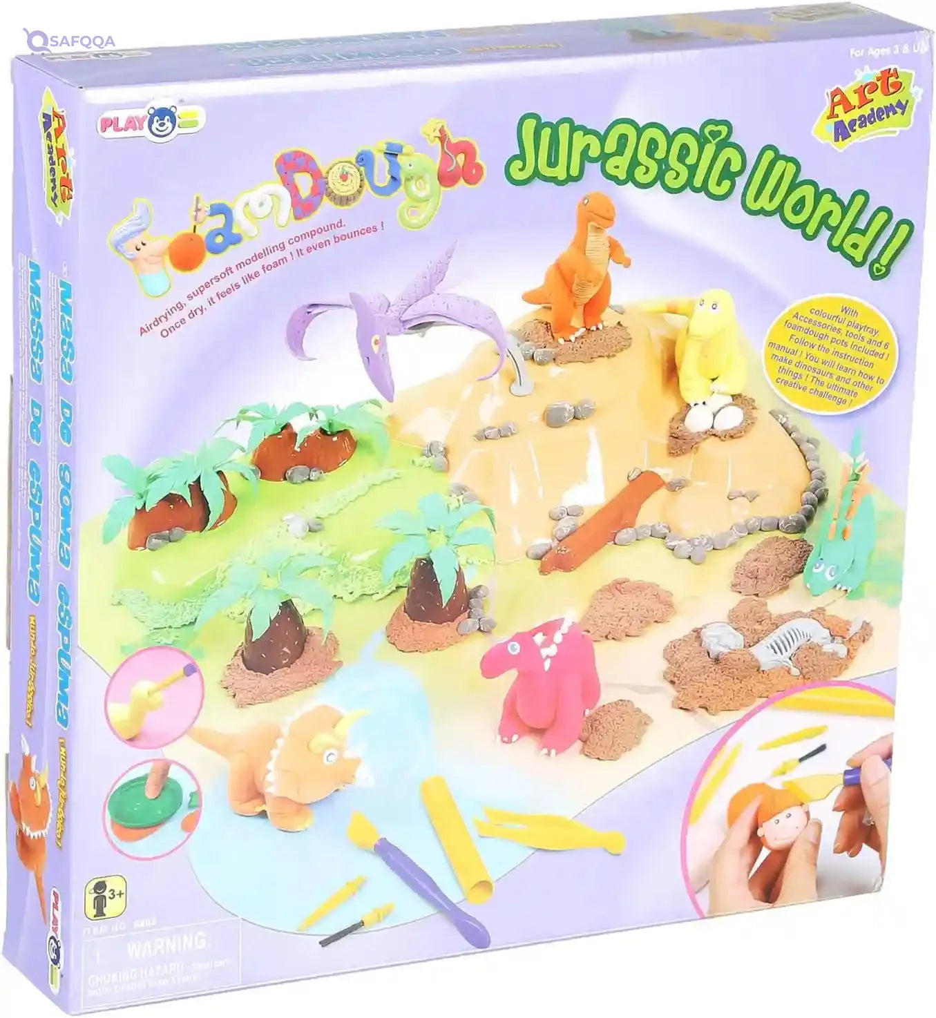 Play GO 8835 Jurassic World Foam Dough Toy - Safqqa Egypt