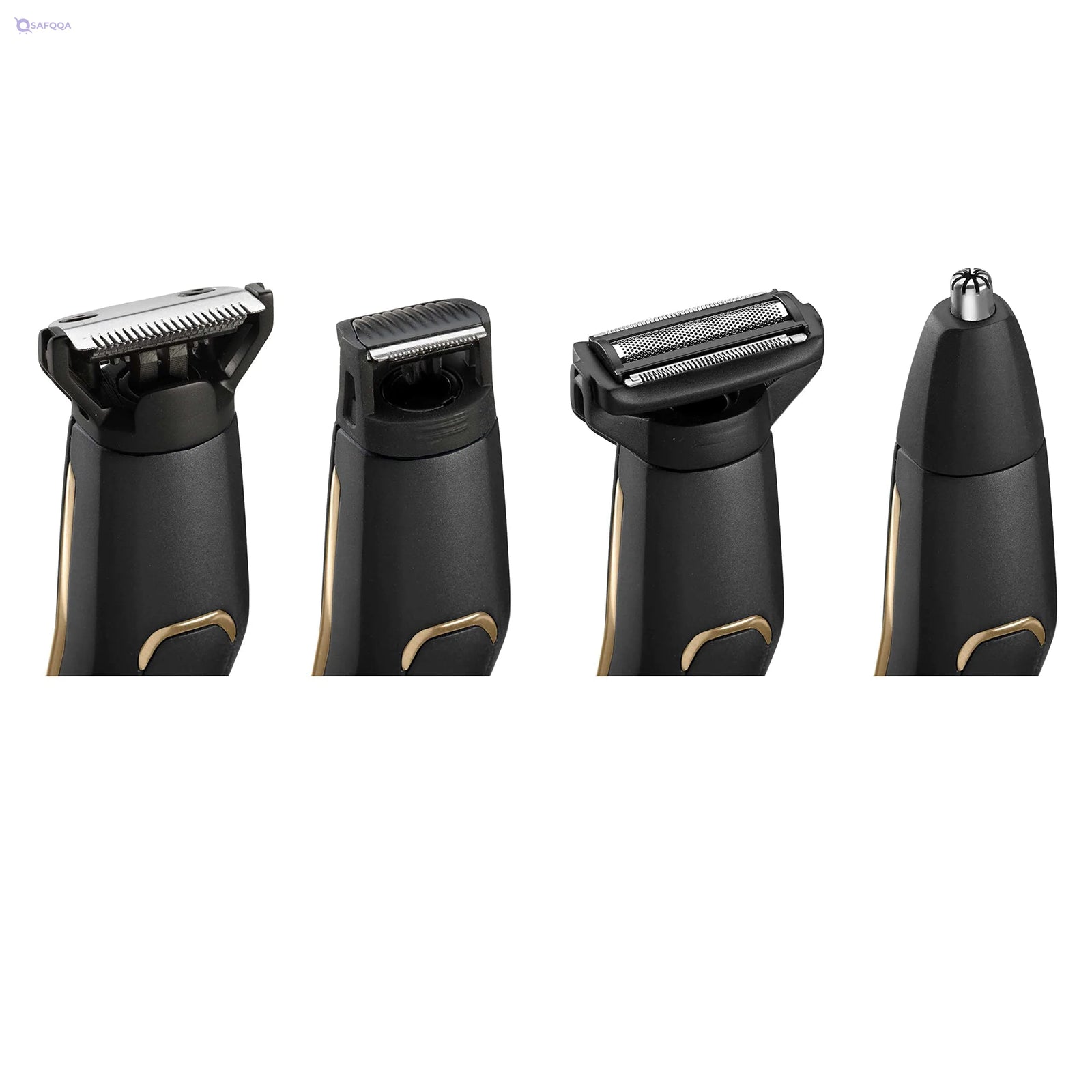 BaByliss 11-In-1 Cordless Multi Grooming Kit, Waterproof, Hair/Nose/Body And Beard Trimmer, Hair Clipper, Shaver For Men With Sharp Carbon Titanium Blades - MT860E - Safqqa