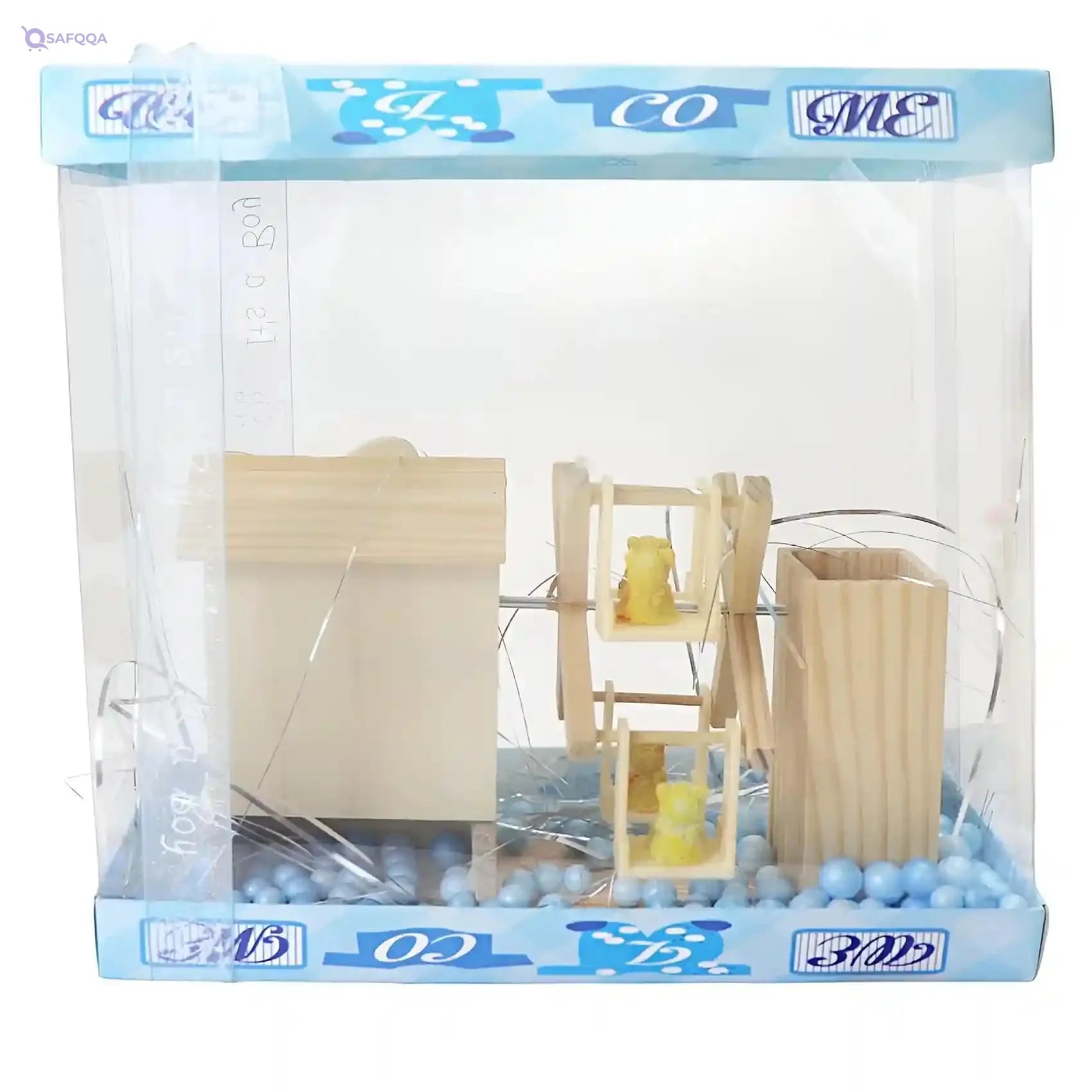 Welcome Baby Gift Set For Baby Shower Shape Farm With Sound For Boys - Safqqa