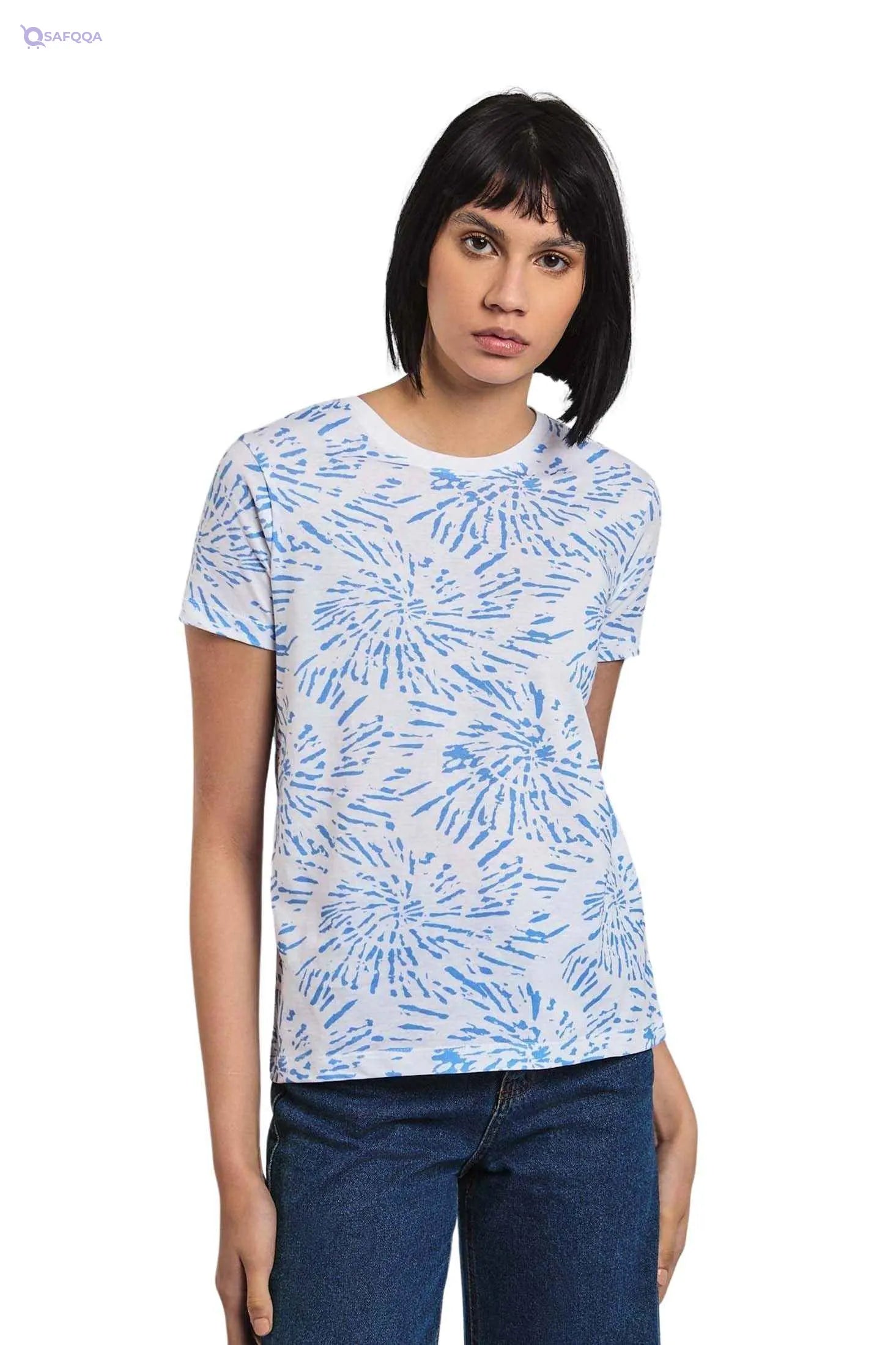 Premoda Women's Fancy Regular Fit T-Shirt With Short Sleeves, - Safqqa Egypt