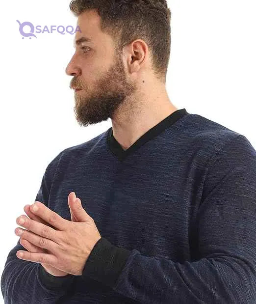 Offcliff Men's Crew Neck Long Sleeve Sweatshirt Sweater - Safqqa Egypt