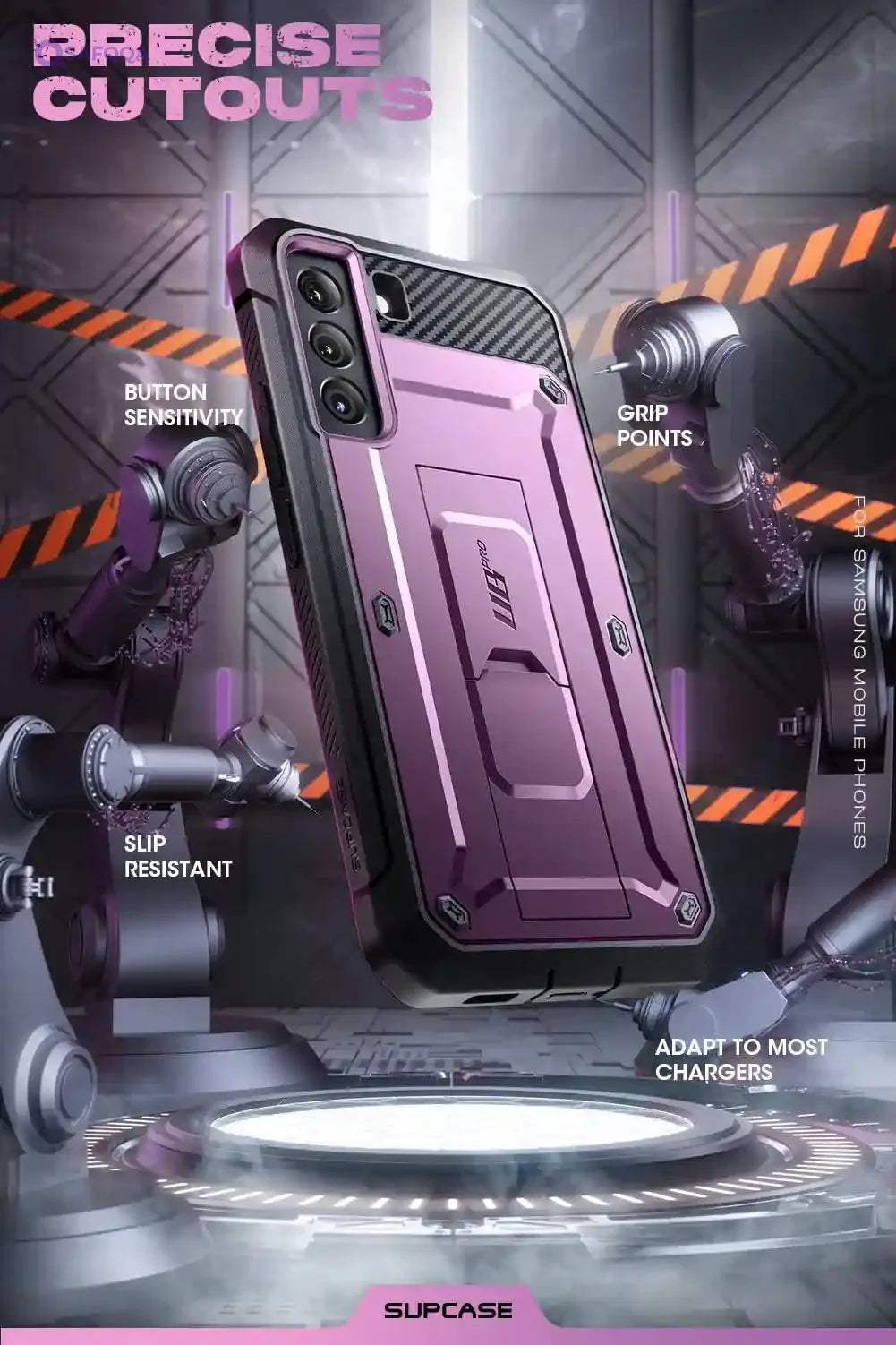 Supcase Unicorn Beetle Pro Case for Samsung Galaxy S22 5G - Safqqa