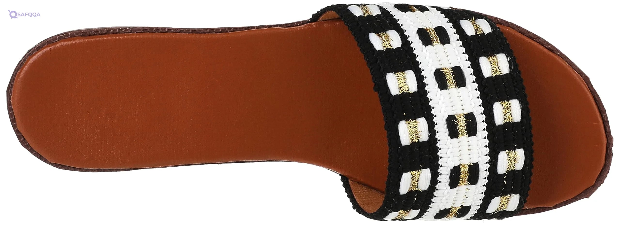 SWAY Flat  Slide Slipper For Women ,Open flat slide design for easy slip-on and removal. - Safqqa