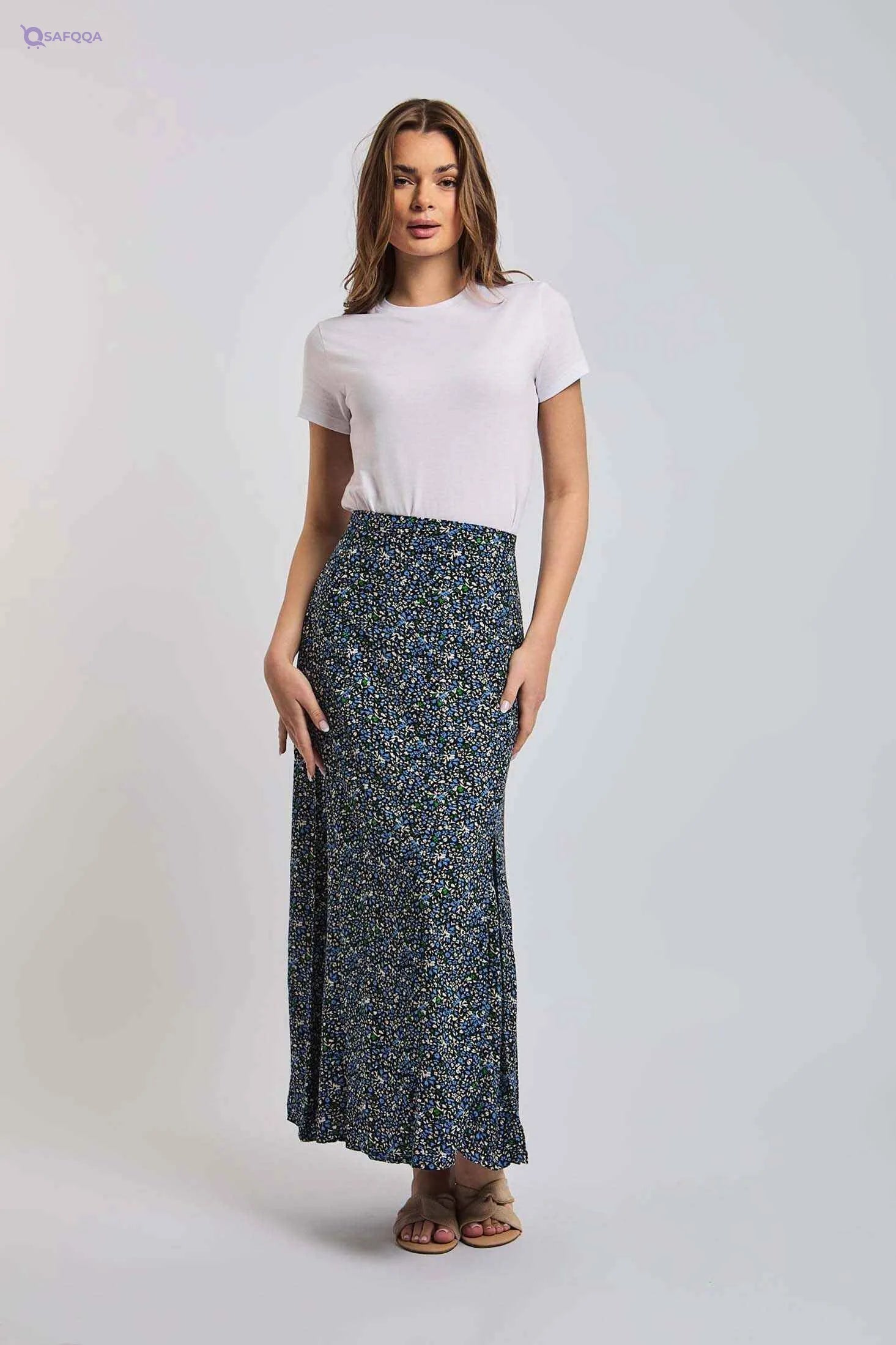 Premoda Womens Solid Cropped T-Shirt With Short Sleeves PRWxx004636 Modern - Safqqa Egypt