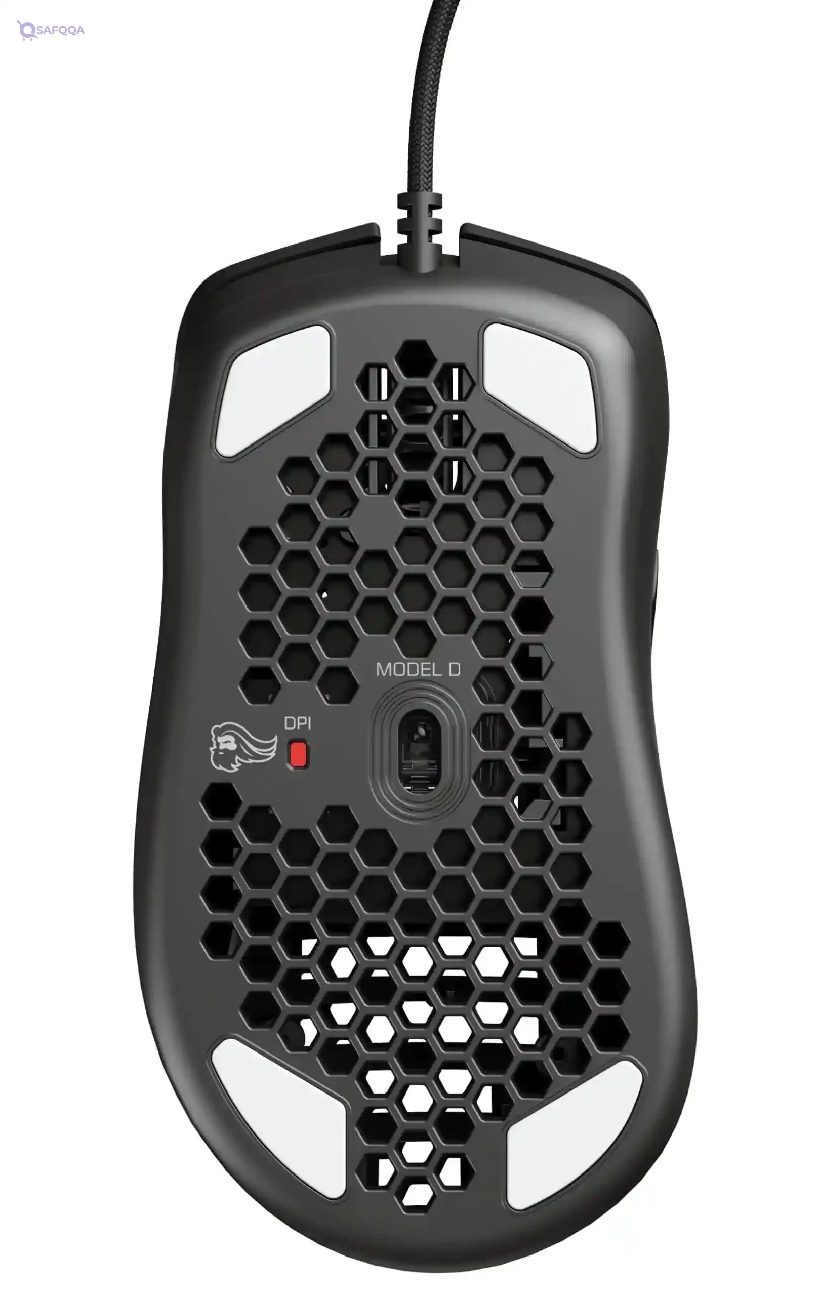 Glorious PC Gaming Race Black Gaming Mouse - Glorious Model D Gaming Mouse Honeycomb - Ultralight RGB Mouse - PC Mouse - Safqqa