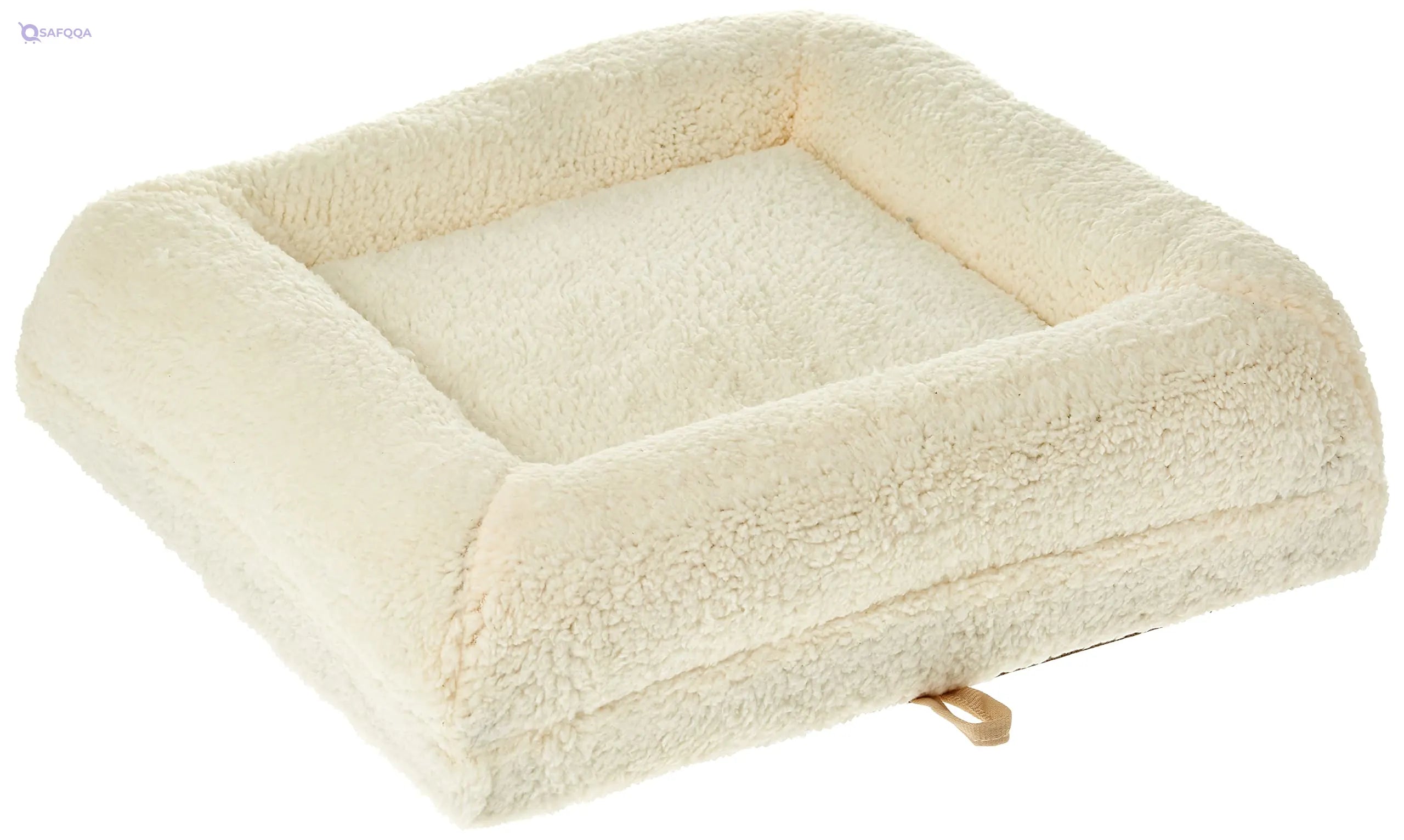 All For Paws 2-in-1 Cat Castle – Lambswool, Tan - Safqqa