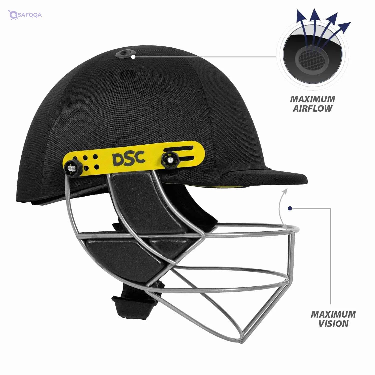DSC DEFENDER Cricket Helmet for Men & Boys - Safqqa Egypt
