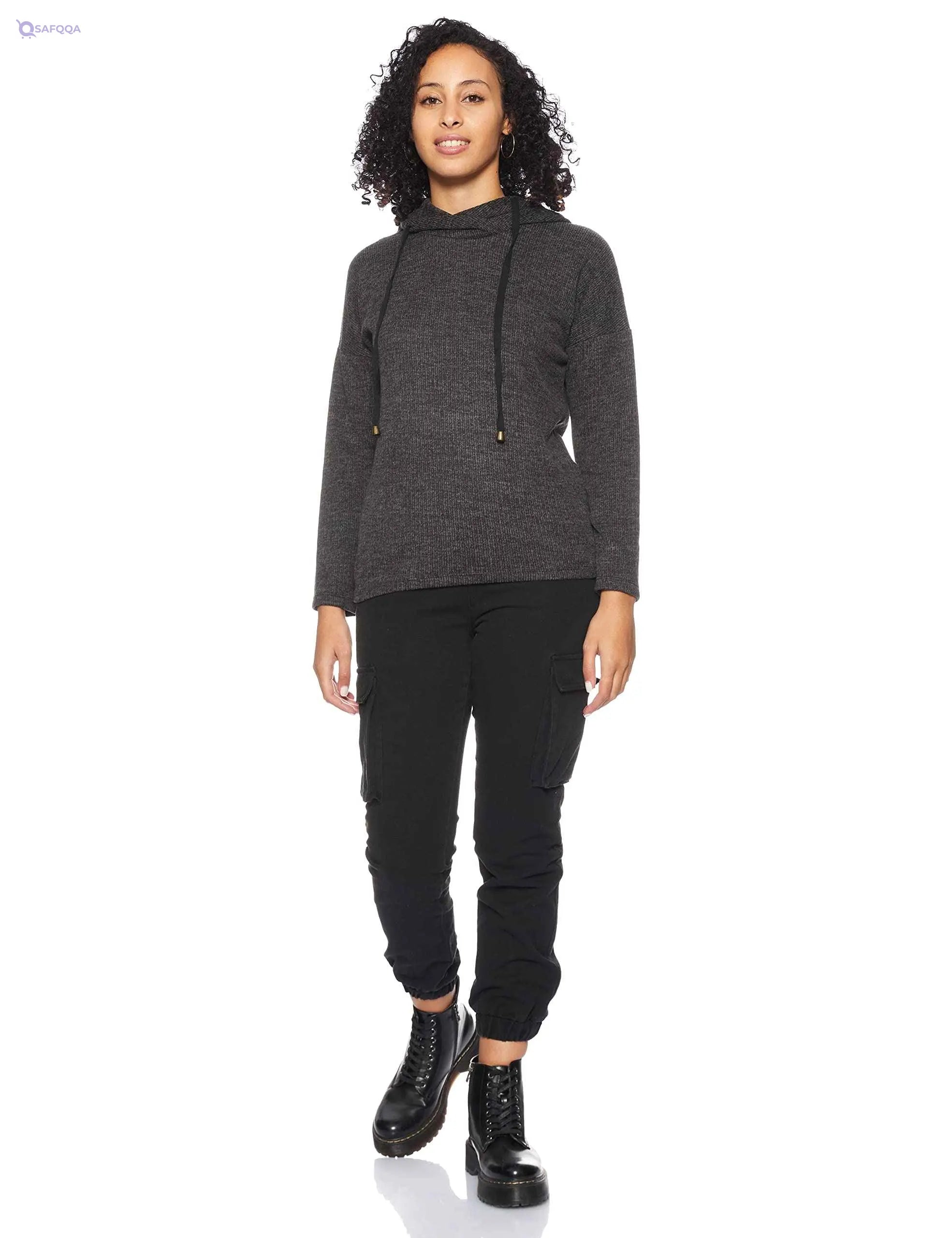 Dockland Hoodie For Women,Soft, warm fabric for all-day comfort - Safqqa