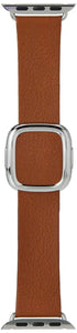 Apple Watch Replacement Bands (40mm) - Modern Buckle - Brown - Safqqa