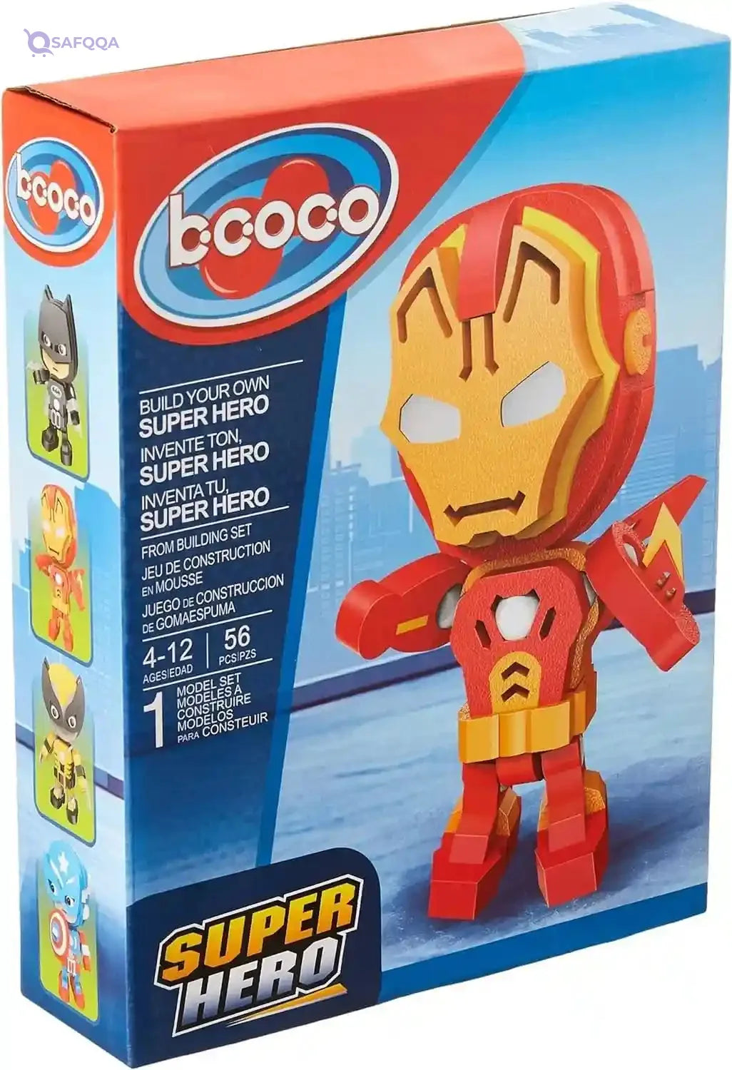Spider-Man Figure Set 56 Pieces ZX820-2 - Safqqa