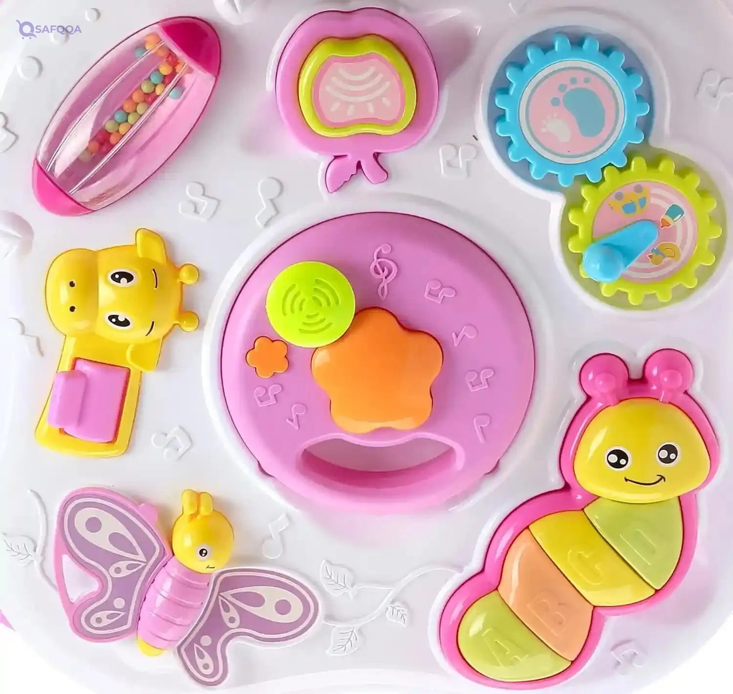 Kehongsheng Baby Sound Educational Table - Light - For Ages 6 Months and Up - Safqqa Egypt