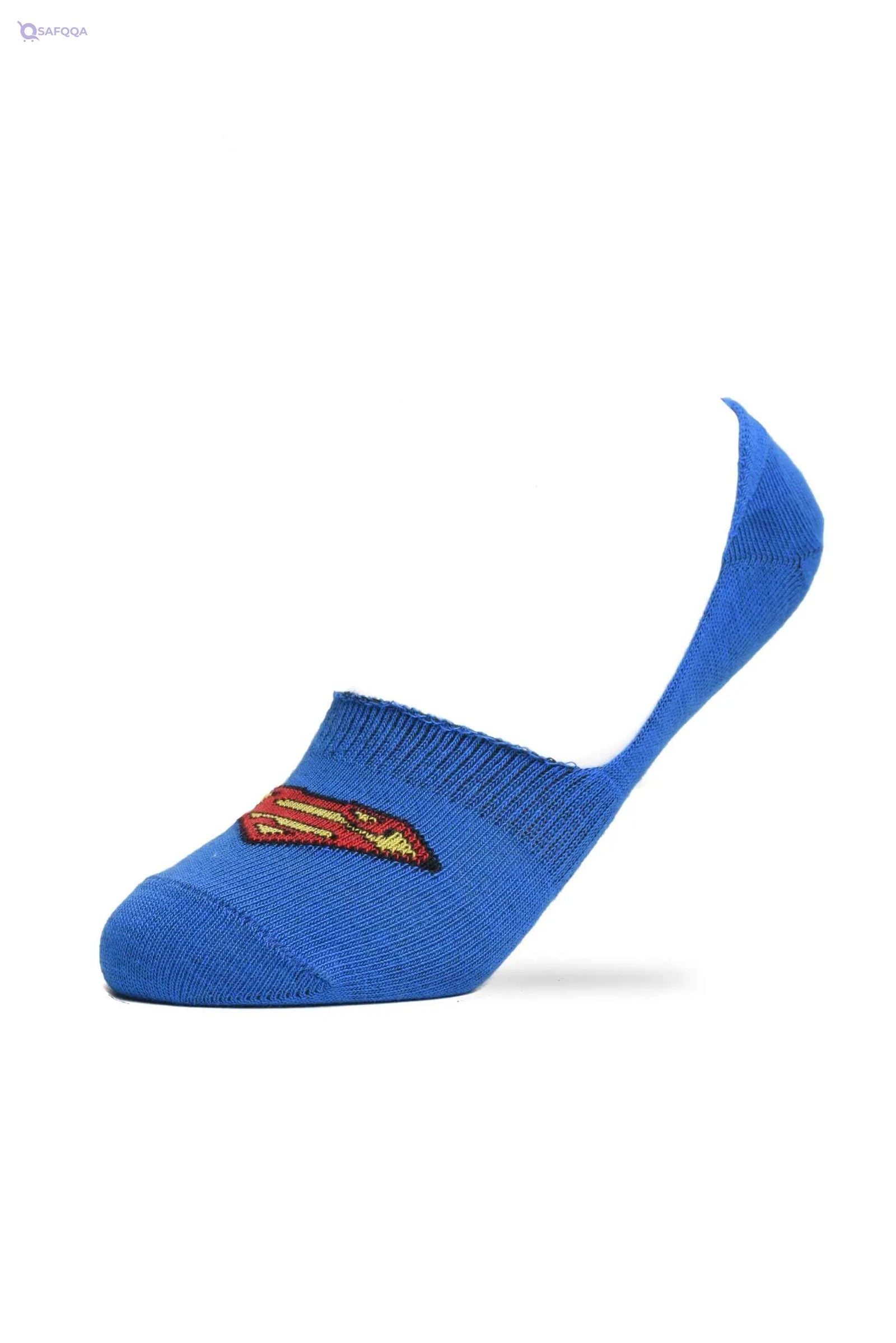 Junior KIDS SOCKS INVISIBLE SUPERMAN P/2, Multicolor 12 Years - Safqqa Egypt