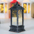 Christmas Lantern Candlestick Lamp – Festive Snowman & Santa Decorative Night Light - Safqqa