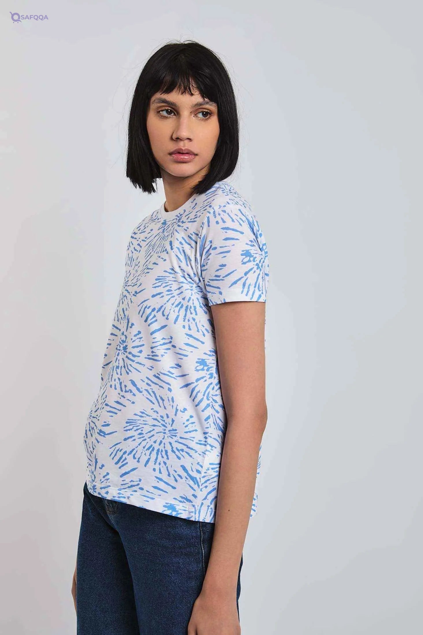Premoda Women's Fancy Regular Fit T-Shirt With Short Sleeves, - Safqqa Egypt