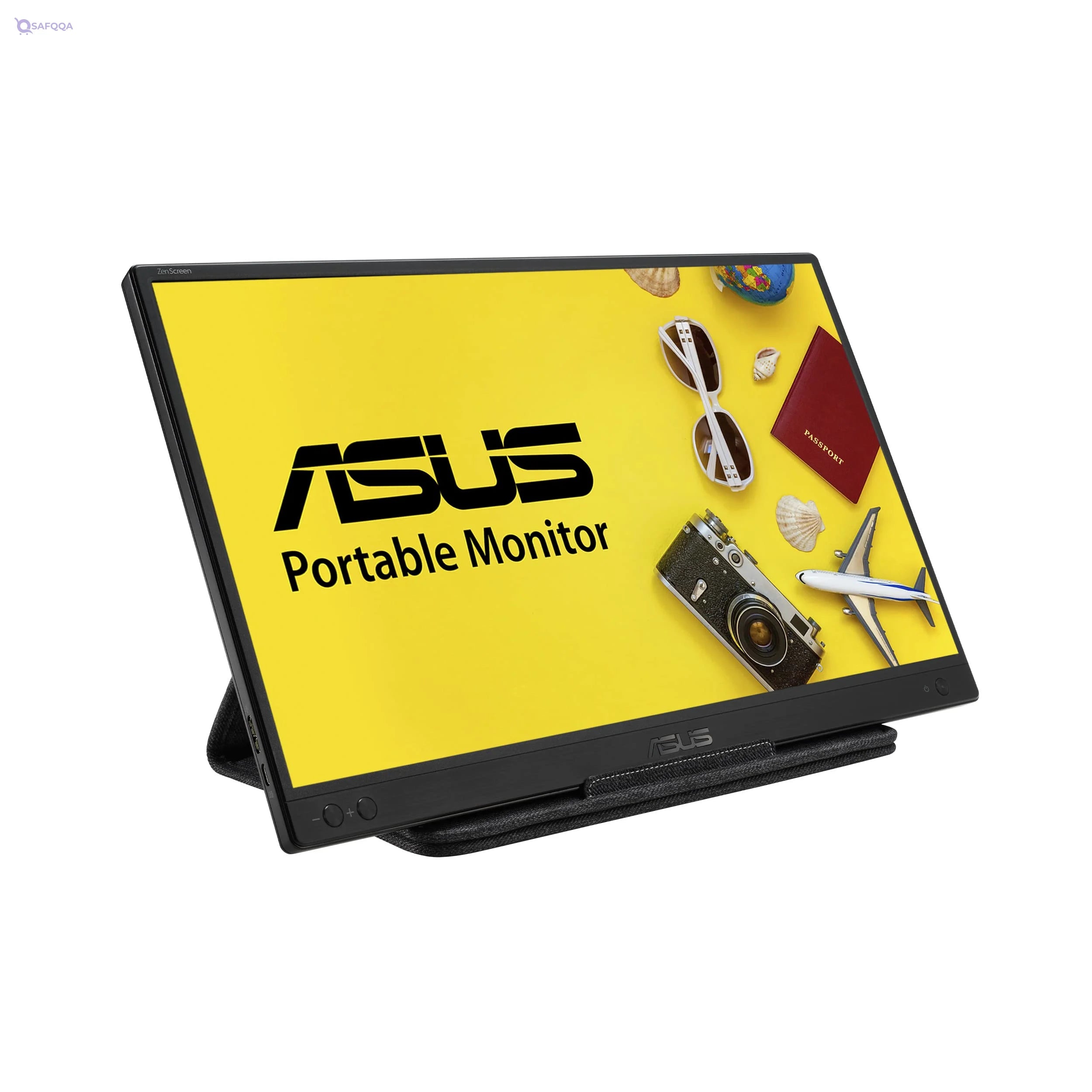 ASUS ZenScreen 15.6” Full HD Portable USB Monitor (MB166B) – IPS, USB 3.2, Anti-Glare, Renewed - Safqqa