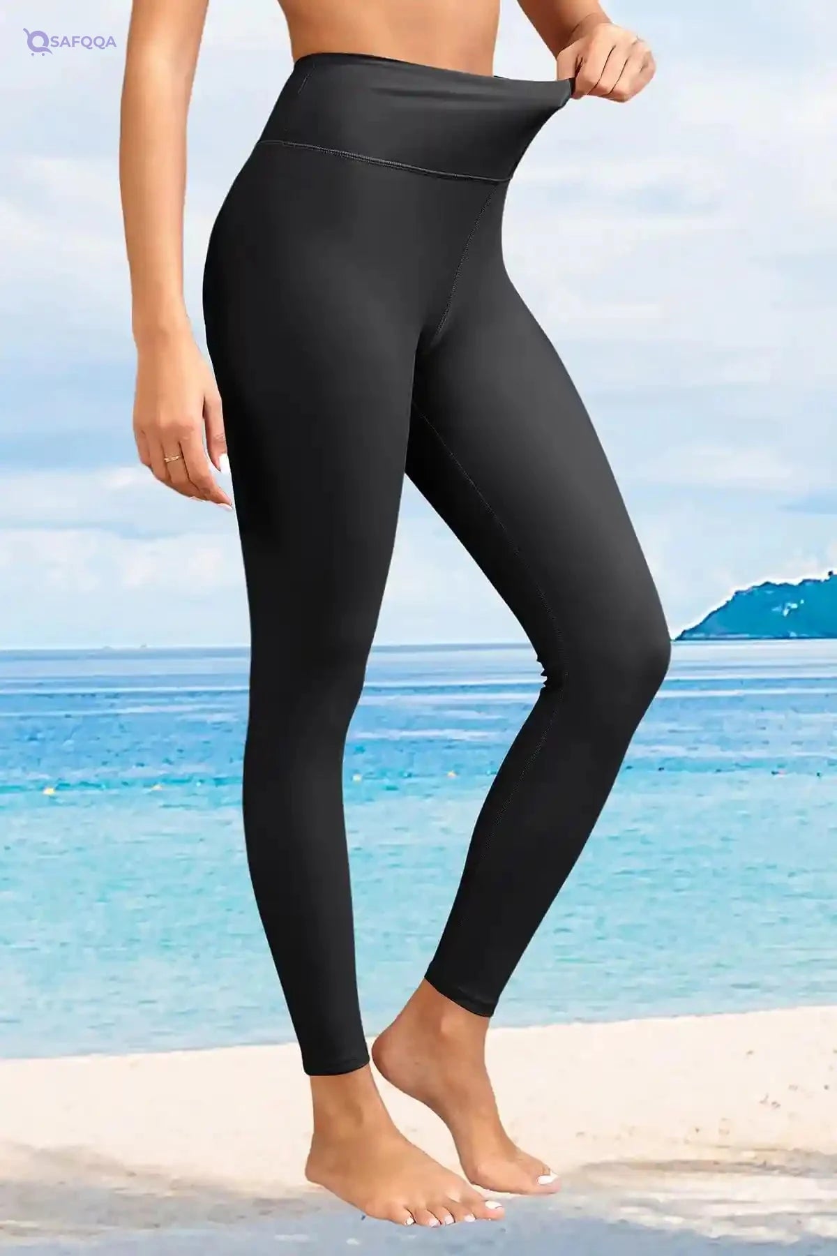 Holipick Swim Pants for Women Swimming Leggings High Waisted Swimsuit Pants UPF 50+ Rash Guard Pants - Safqqa Egypt