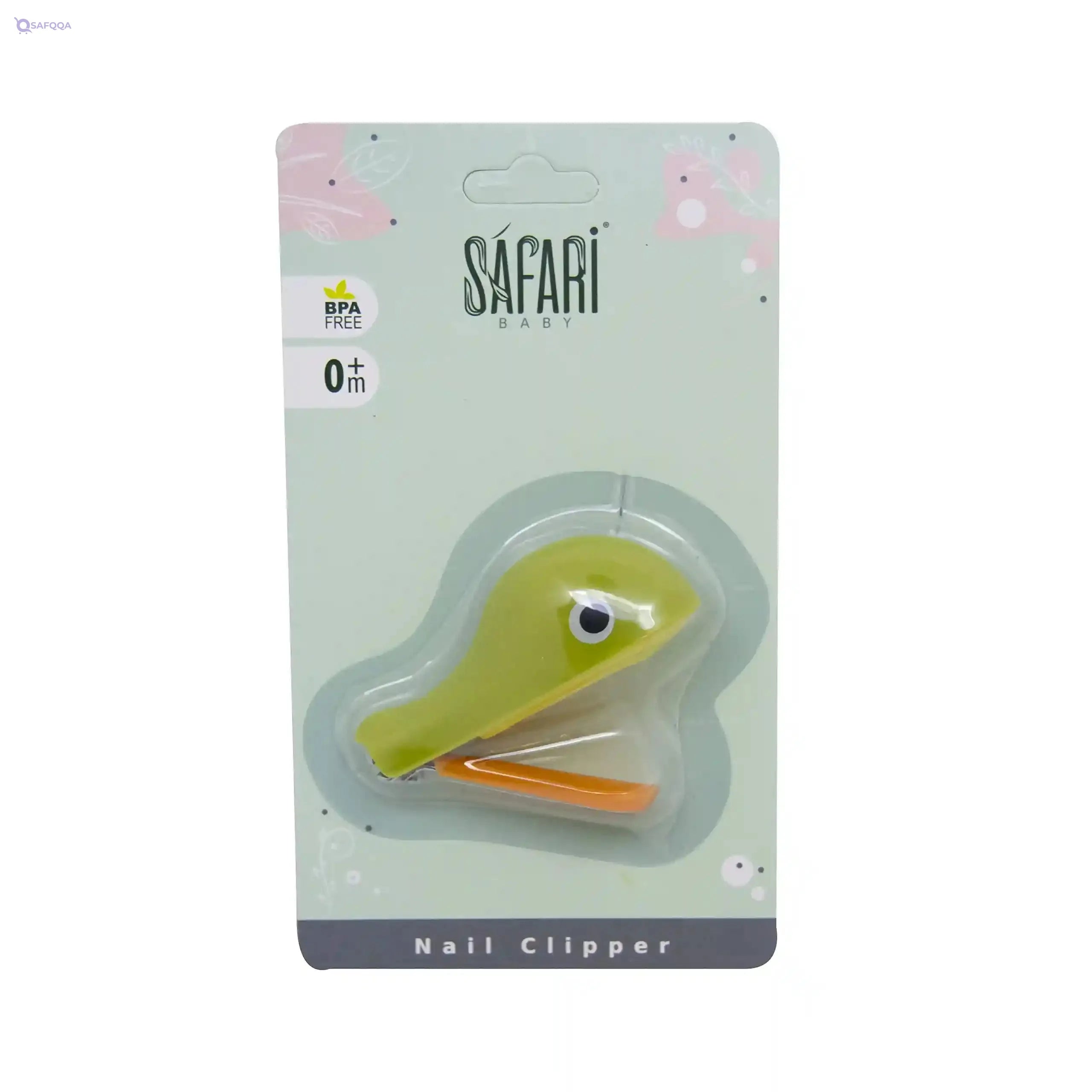Safari Baby Dolphin baby nail clipper green - Safqqa Egypt