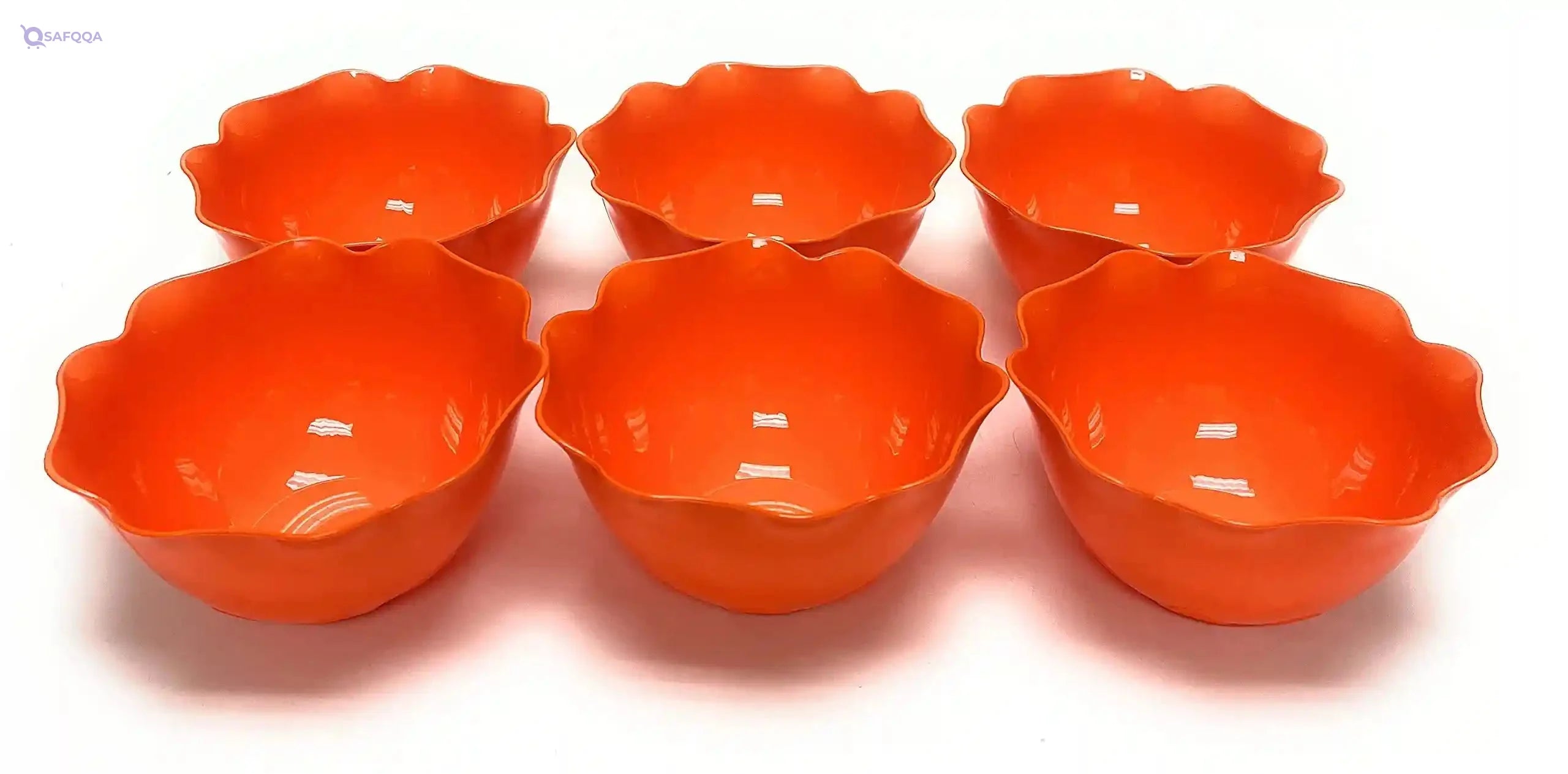 Mintra Home Lotus Collection Reusable Bowls & Plates, 6-Pack - Safqqa