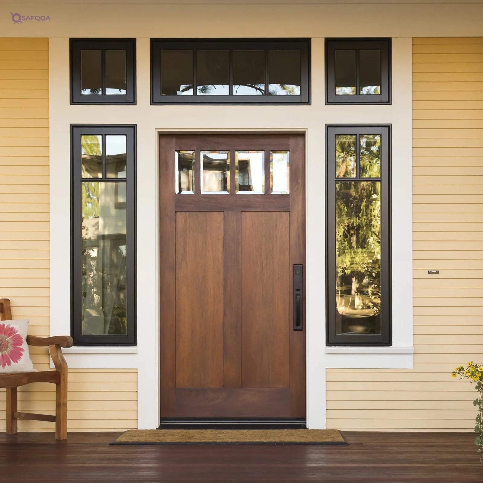 uxcell 2Pcs Door Brush Bottom Sweep H-Shape Aluminum Alloy Base with 0.8-inch Nylon Brush for Home, - Safqqa