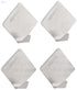 PEDRINI Gadget Adhesive Hooks Rombo, Stainless Steel, • Adhesive installation – no drilling required. - Safqqa