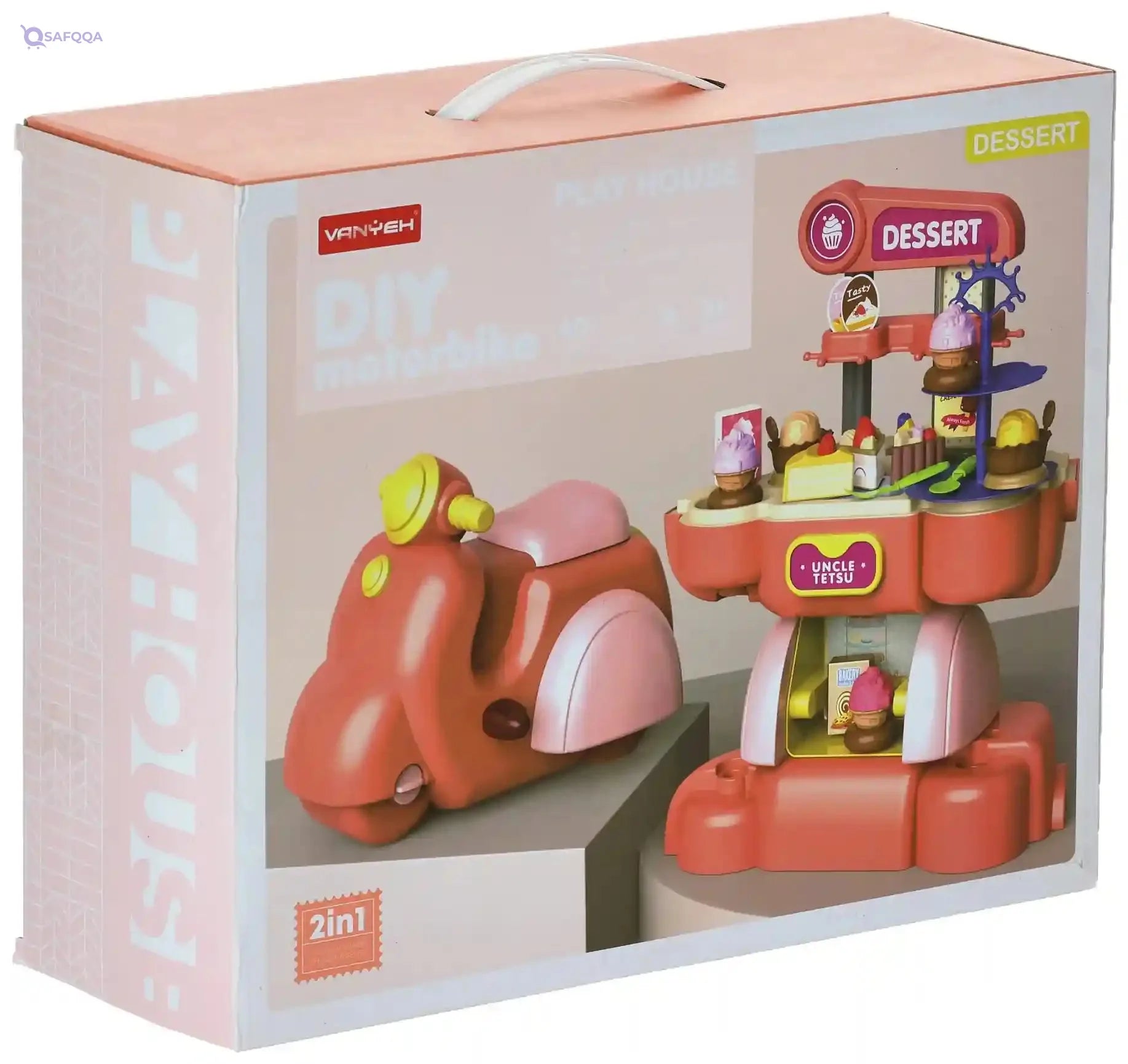 Jack Spratt dessert bike set boy toys for kids Durable and child-safe materials. - Safqqa