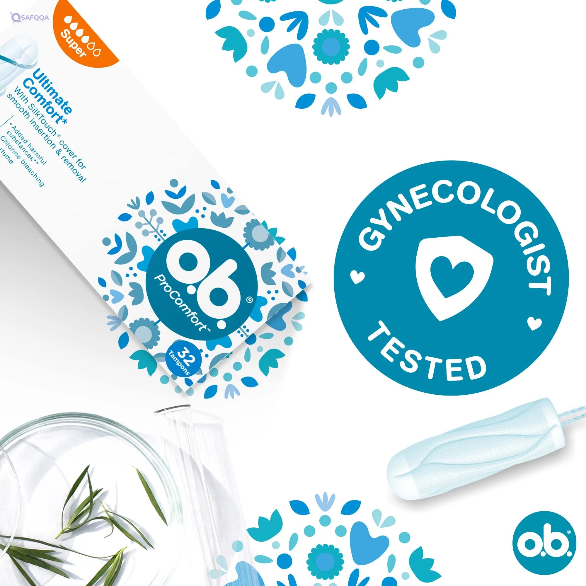 o.b. ProComfort Tampons for Heavy Flow – Pack of 16 - Safqqa